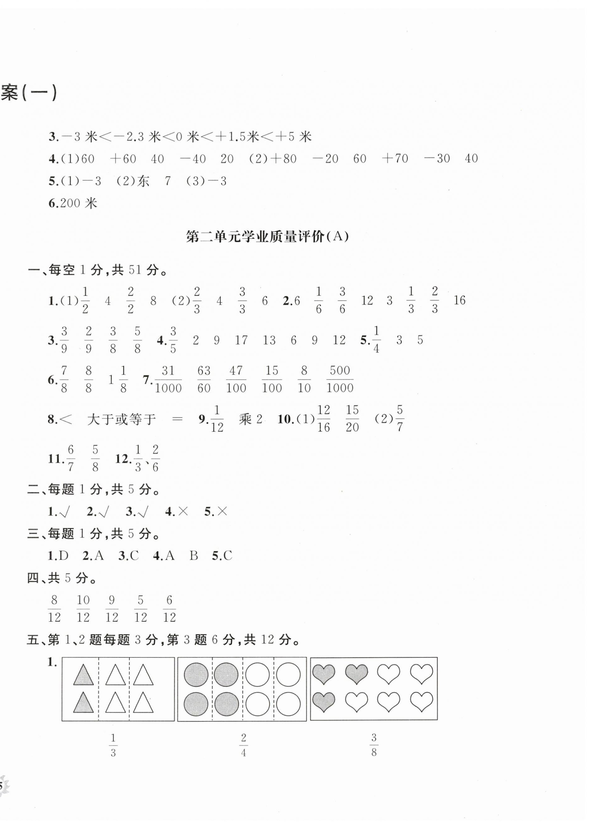2026年精练课堂分层作业五年级数学下册青岛版&nbsp;第2页