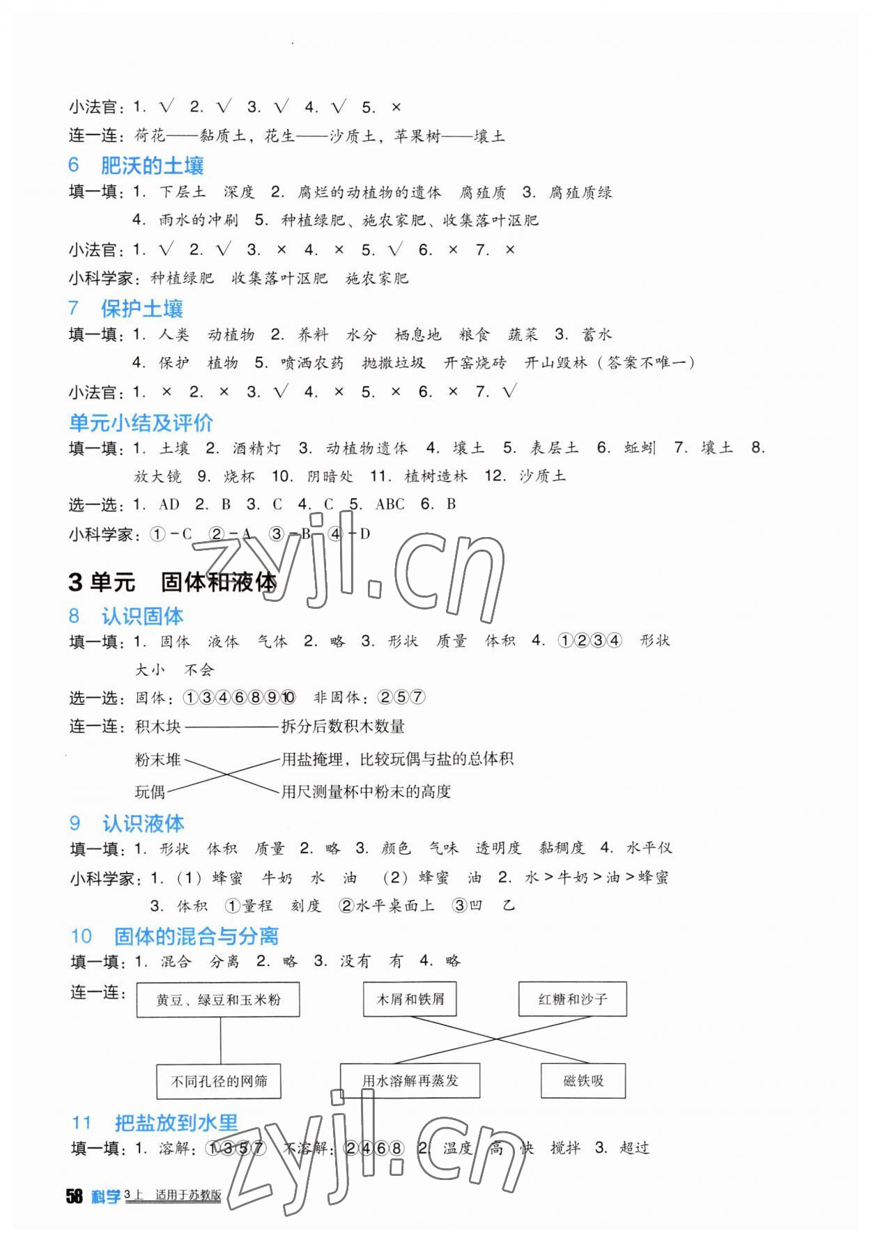 2023年学习实践园地三年级科学上册苏教版 第2页