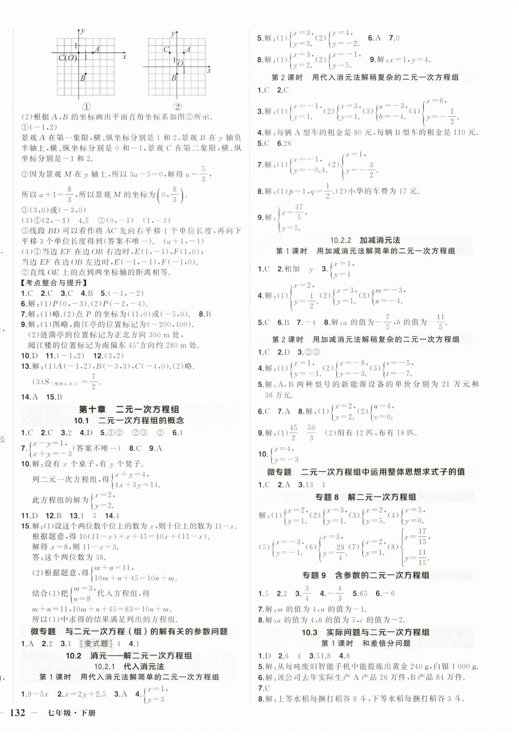2025年?duì)钤刹怕穭?chuàng)優(yōu)作業(yè)七年級(jí)數(shù)學(xué)下冊(cè)人教版河南專版 第4頁