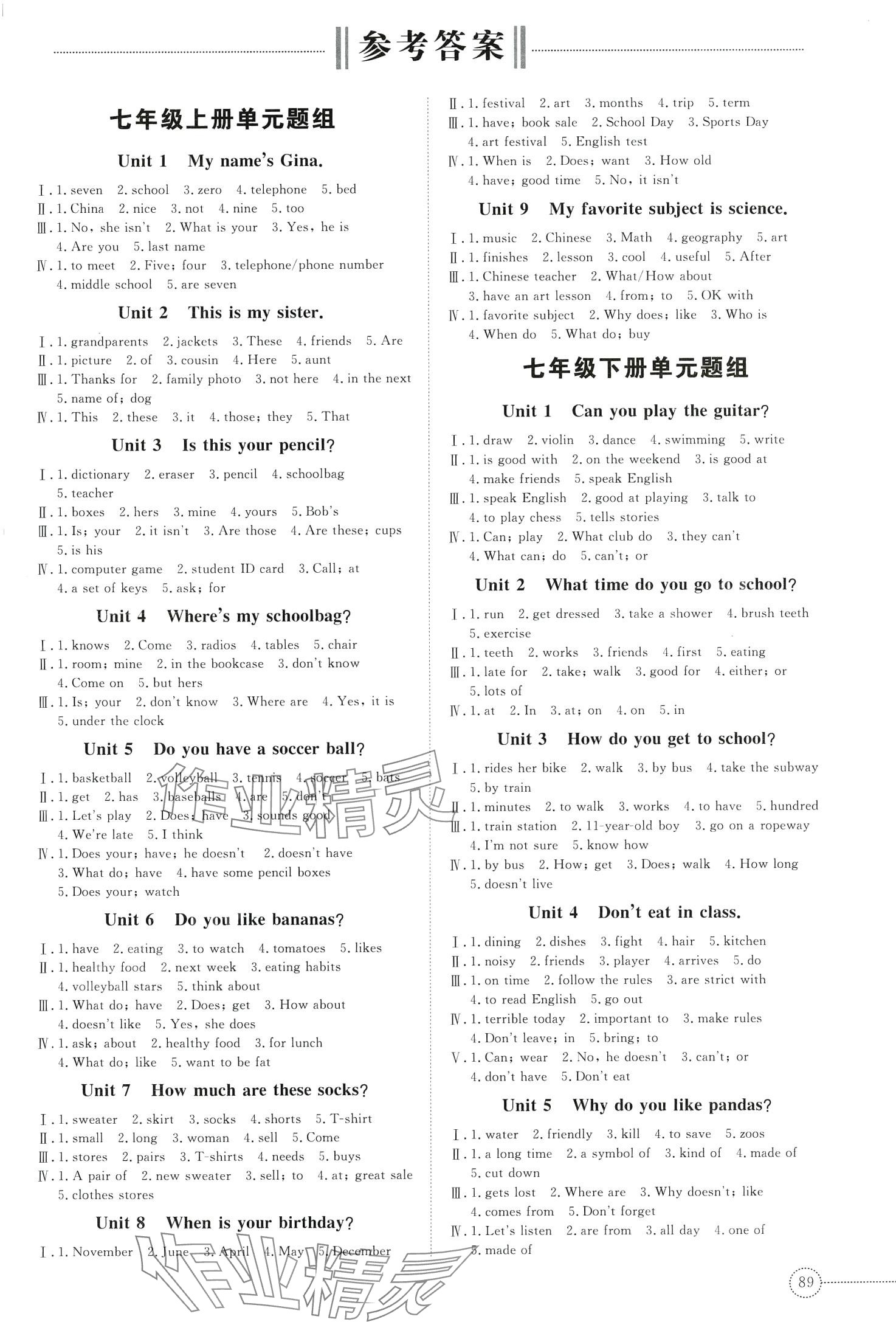 2024年學霸提分筆記九年級英語全一冊 第1頁