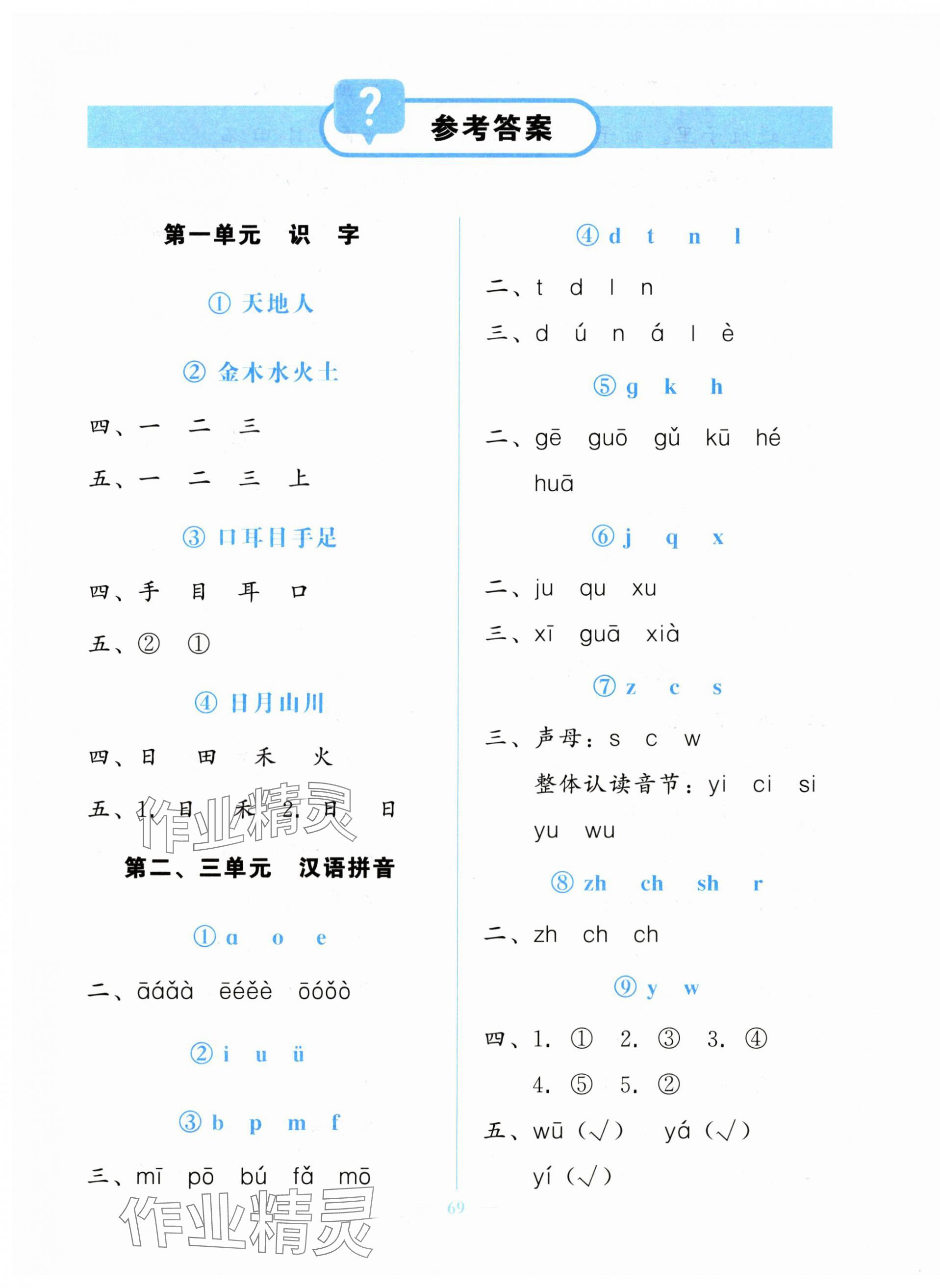 2025年核心课堂湖北教育出版社一年级语文上册人教版 第1页