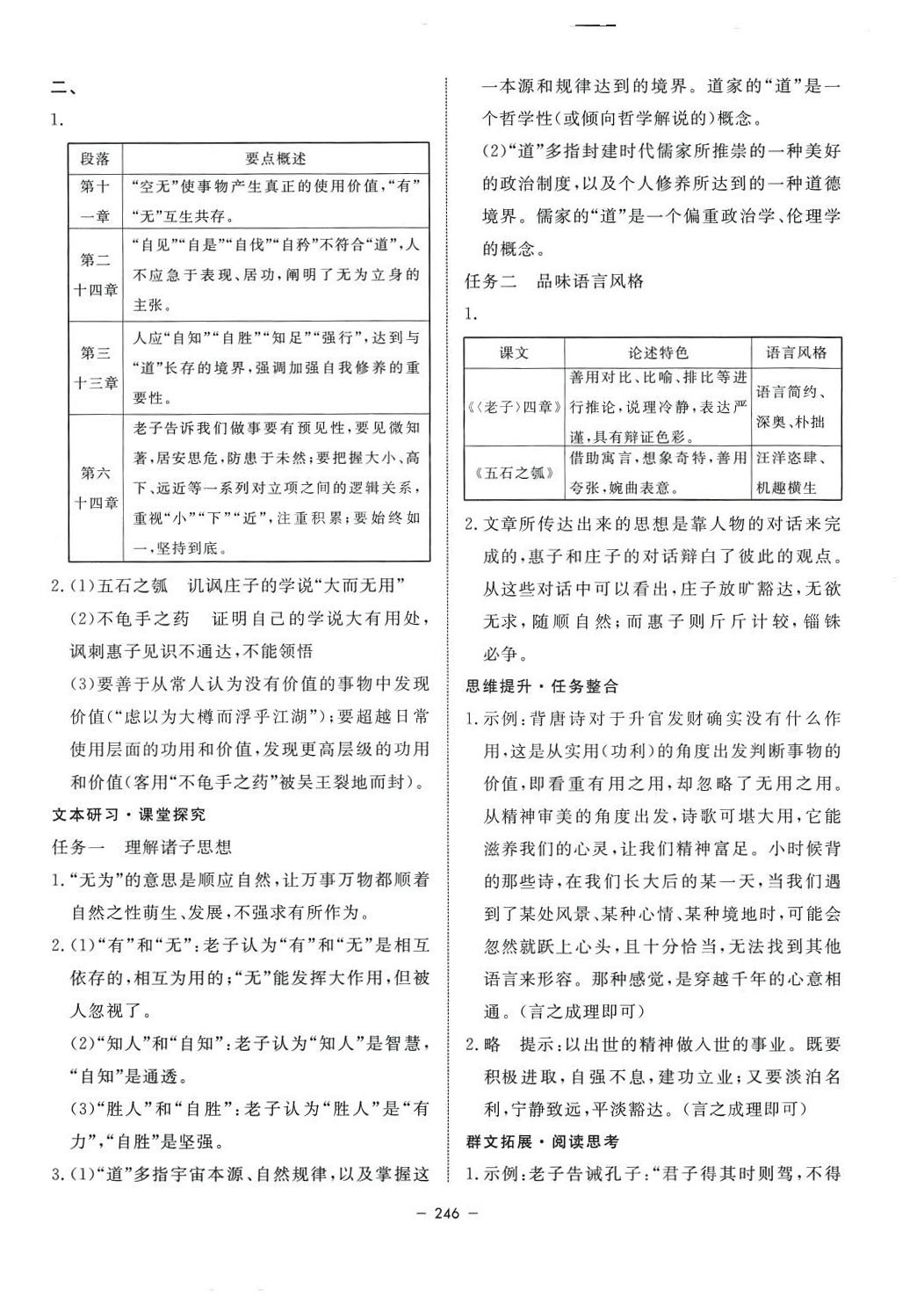 2024年鐘書金牌金典導(dǎo)學(xué)案高中語文選擇性必修上冊人教版上海專版 第18頁