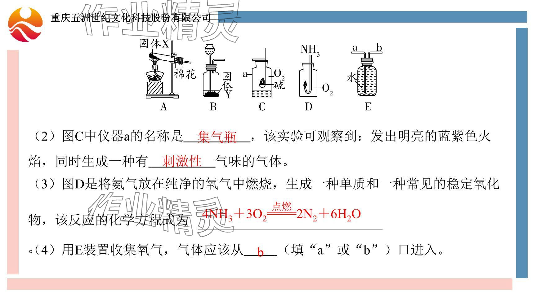 2024年重慶市中考試題分析與復(fù)習(xí)指導(dǎo)化學(xué) 參考答案第109頁