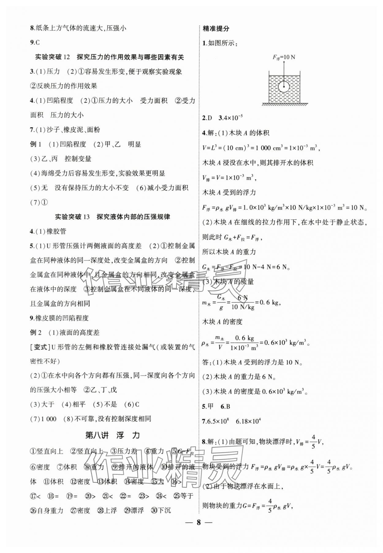 2024年中考全程突破物理中考安徽專版 第8頁