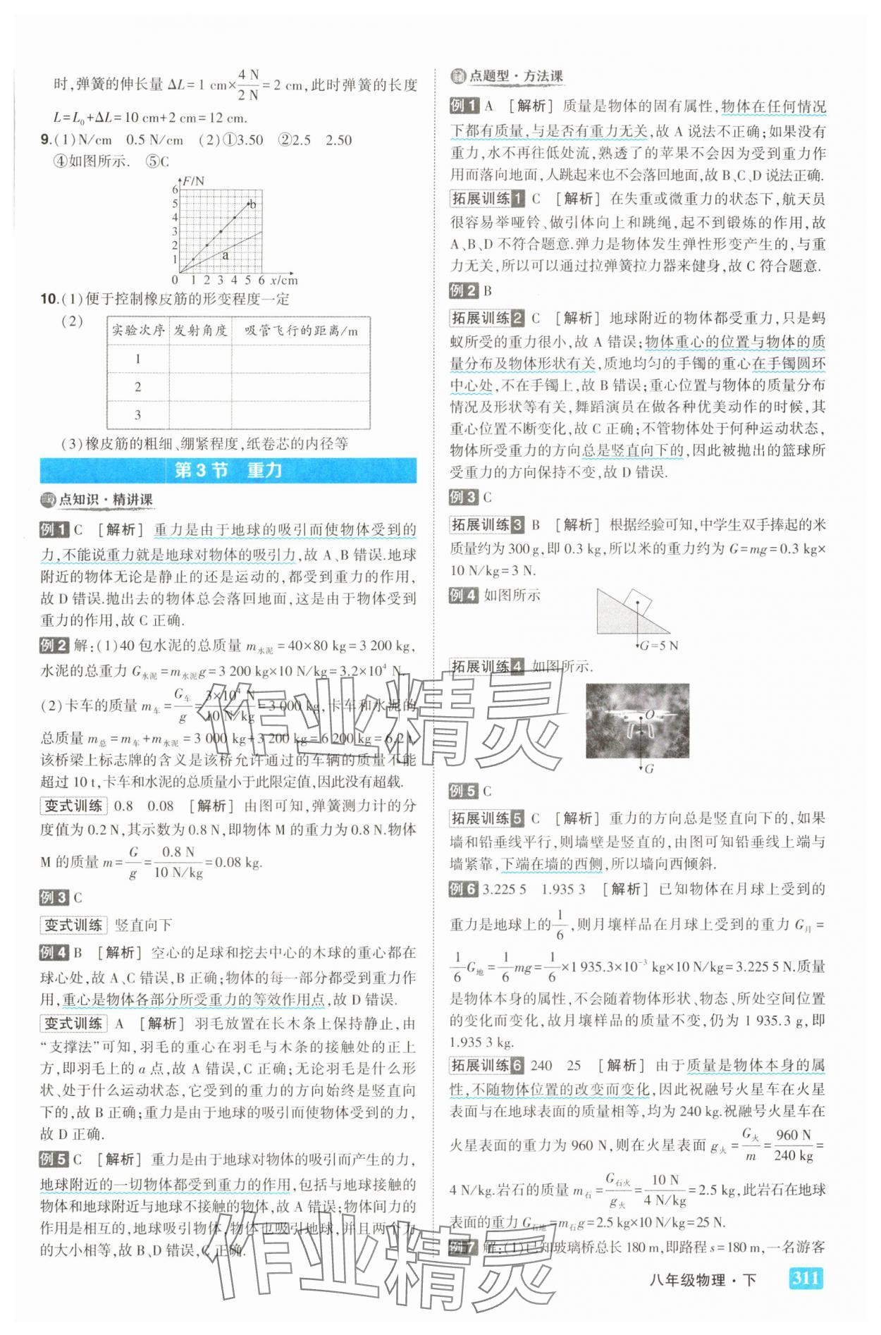 2025年黃岡狀元成才路狀元大課堂八年級物理下冊人教版&nbsp;第3頁