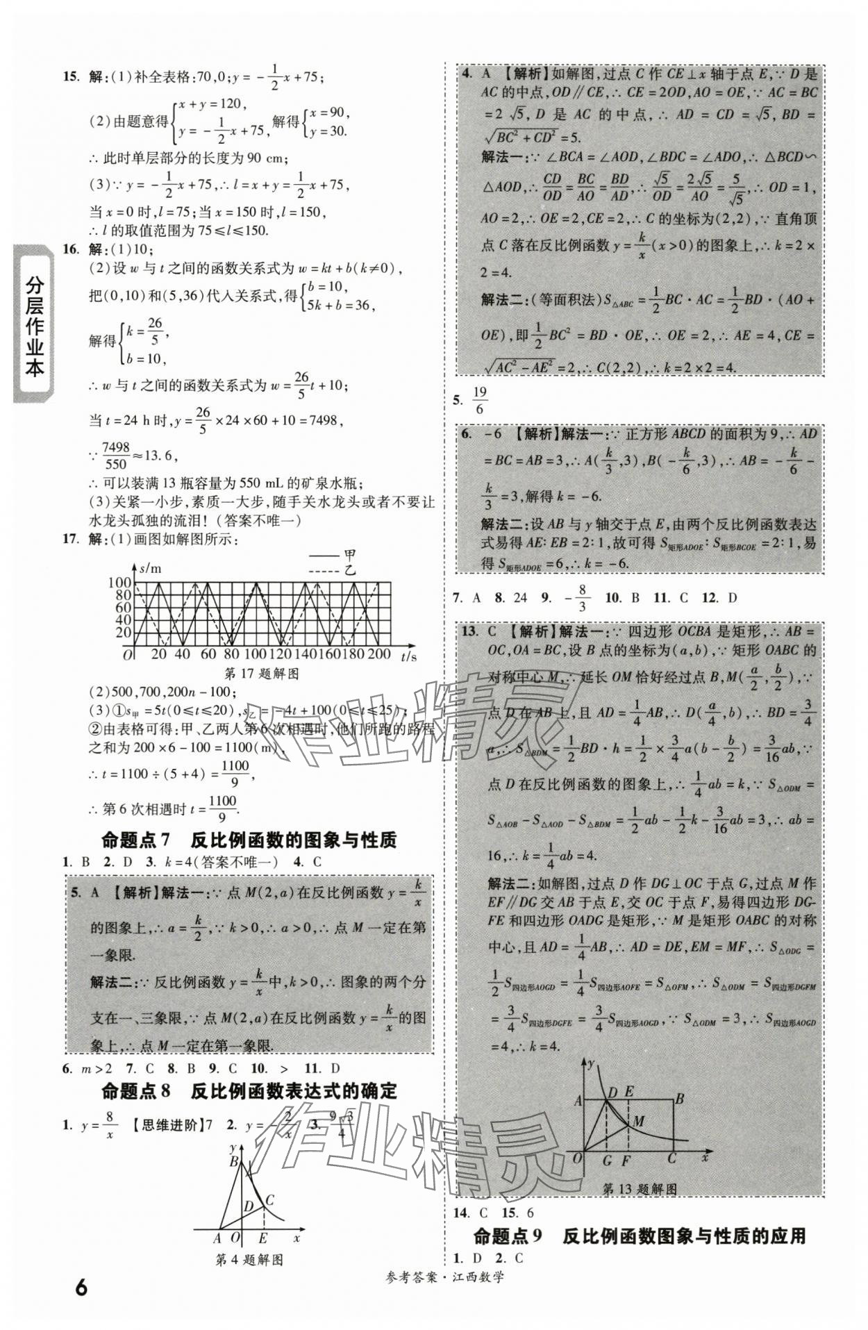 2024年一战成名考前新方案数学江西专版 第6页