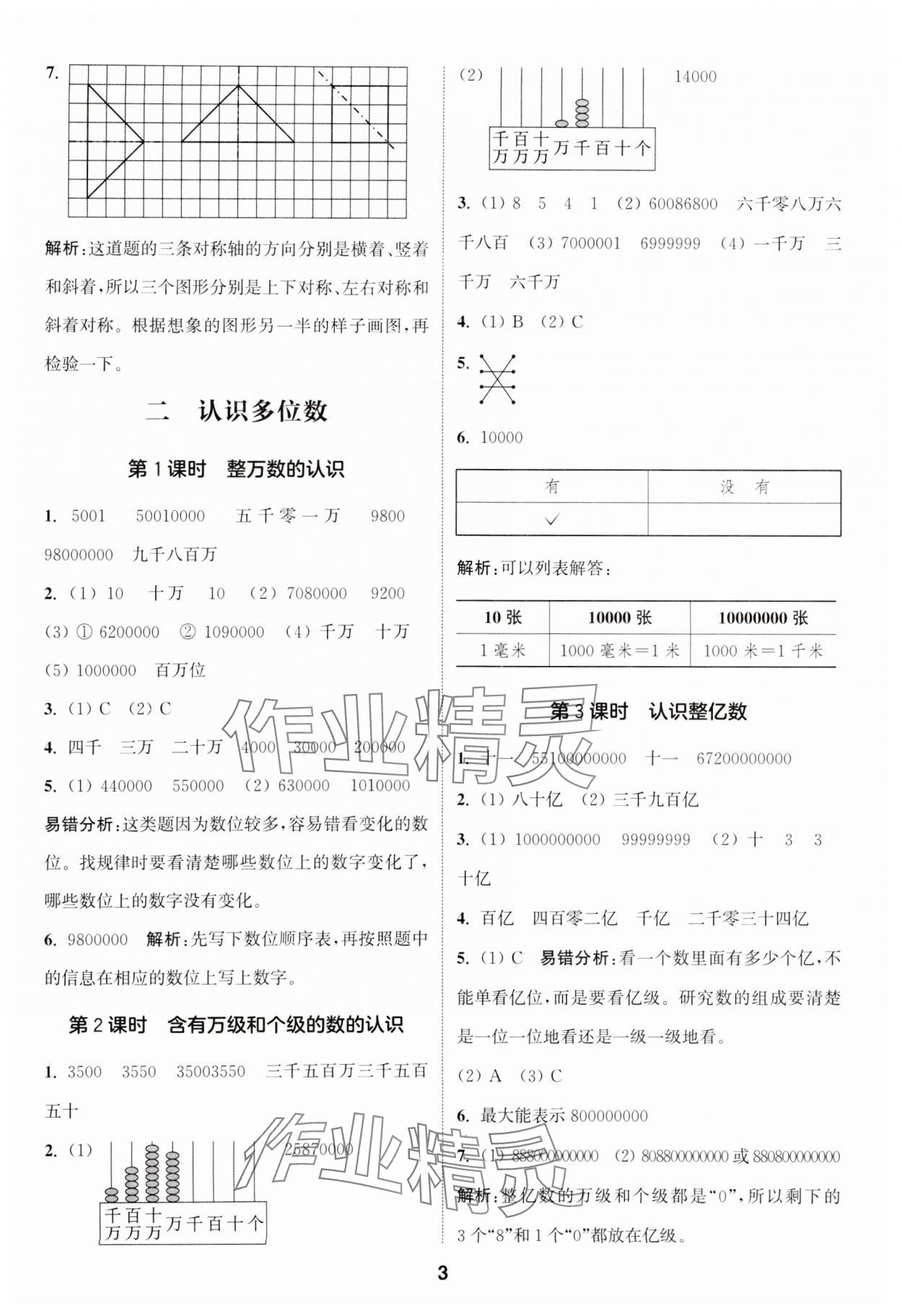 2024年通城學(xué)典課時作業(yè)本四年級數(shù)學(xué)下冊蘇教版江蘇專版 第3頁