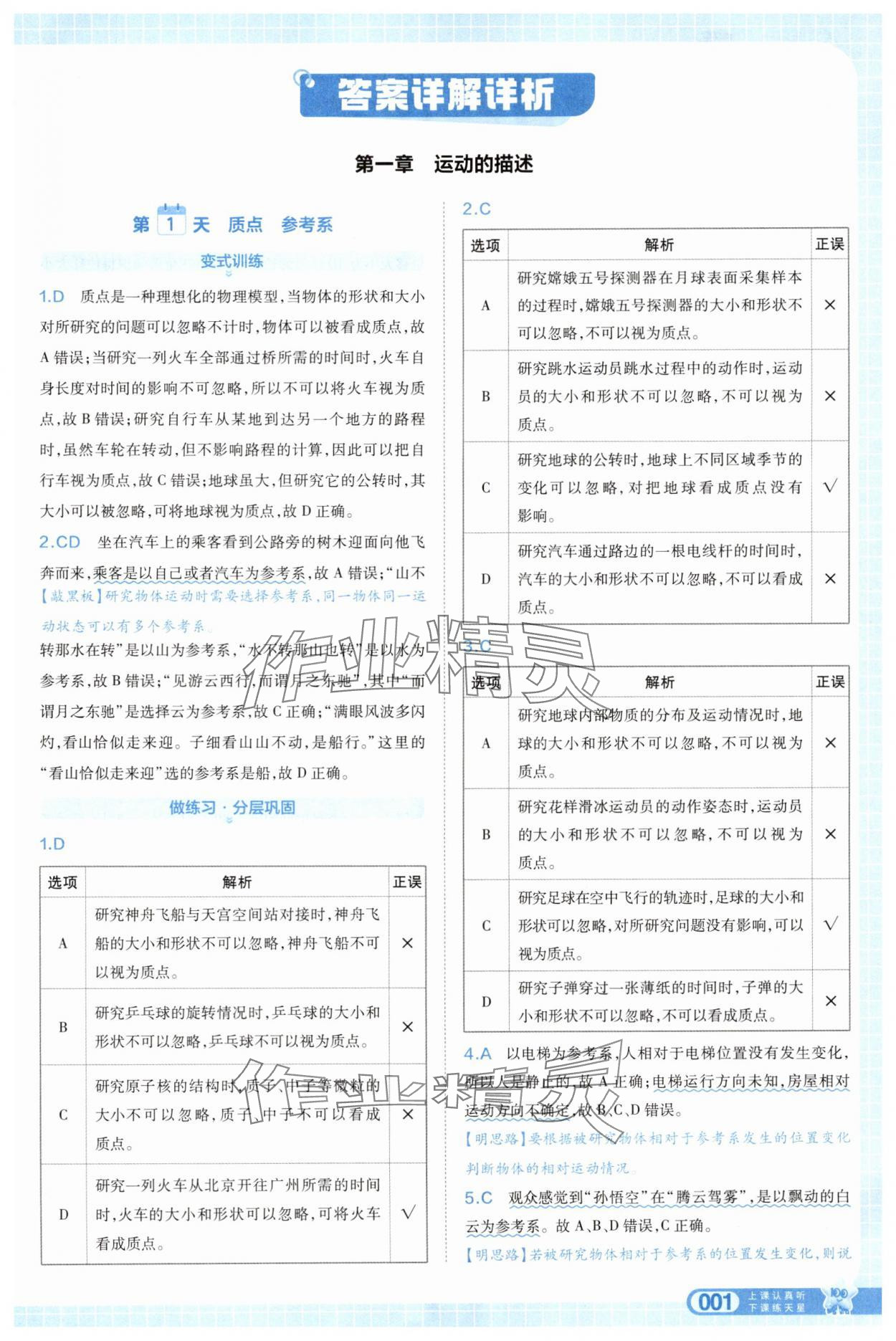 2025年天星教育28天预习新高一物理 第1页