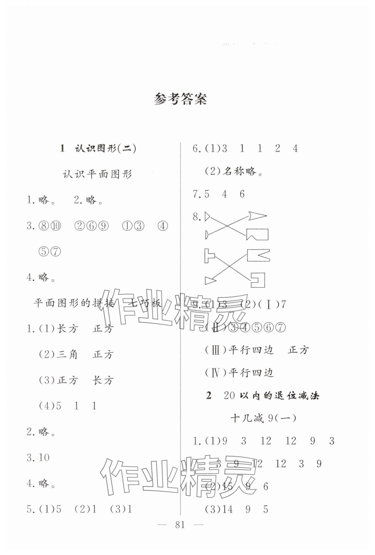 2024年同步練習(xí)冊(cè)山東科學(xué)技術(shù)出版社一年級(jí)數(shù)學(xué)下冊(cè)人教版 第1頁(yè)