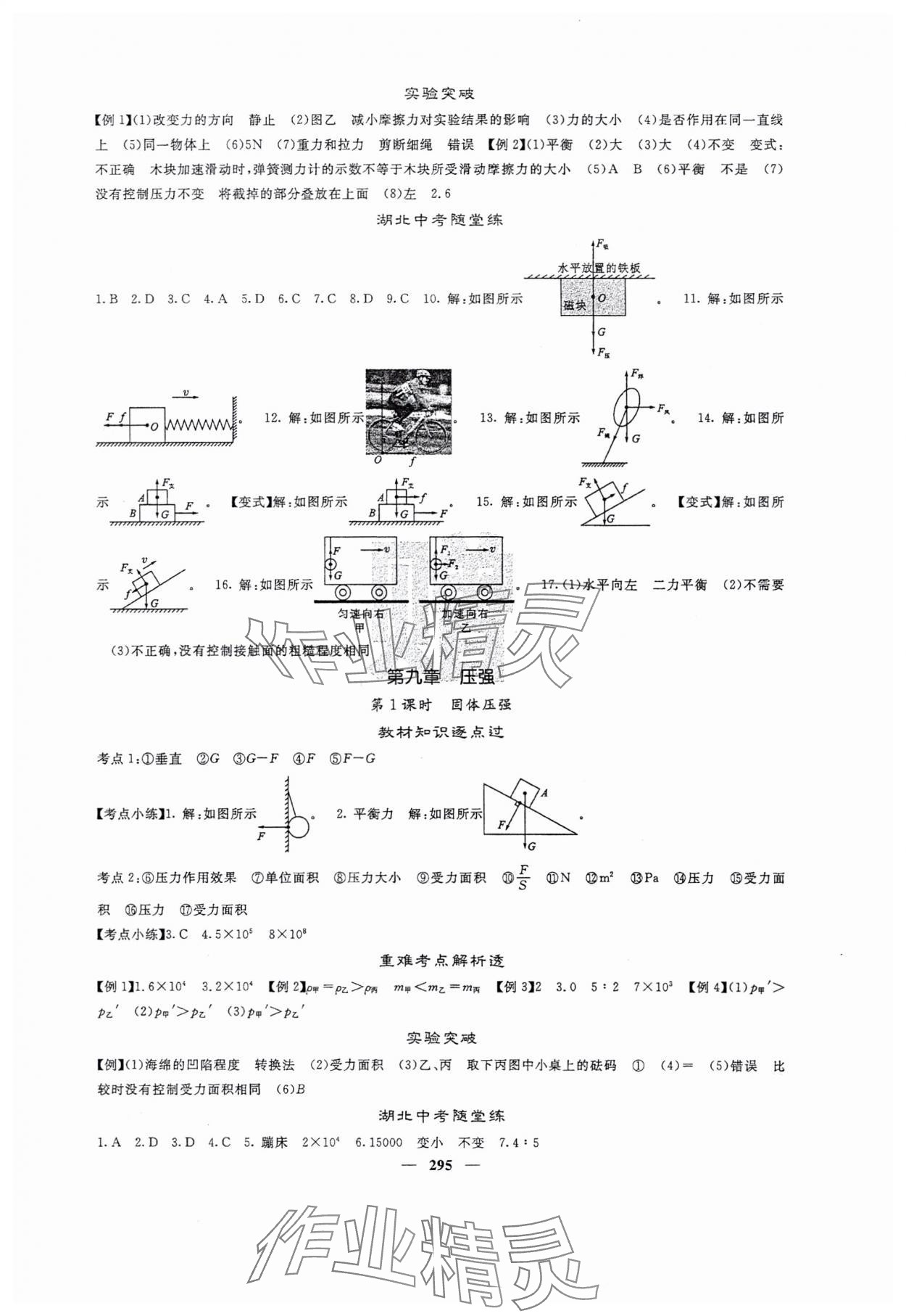 2024年中考新航線物理中考人教版湖北專(zhuān)版 參考答案第6頁(yè)