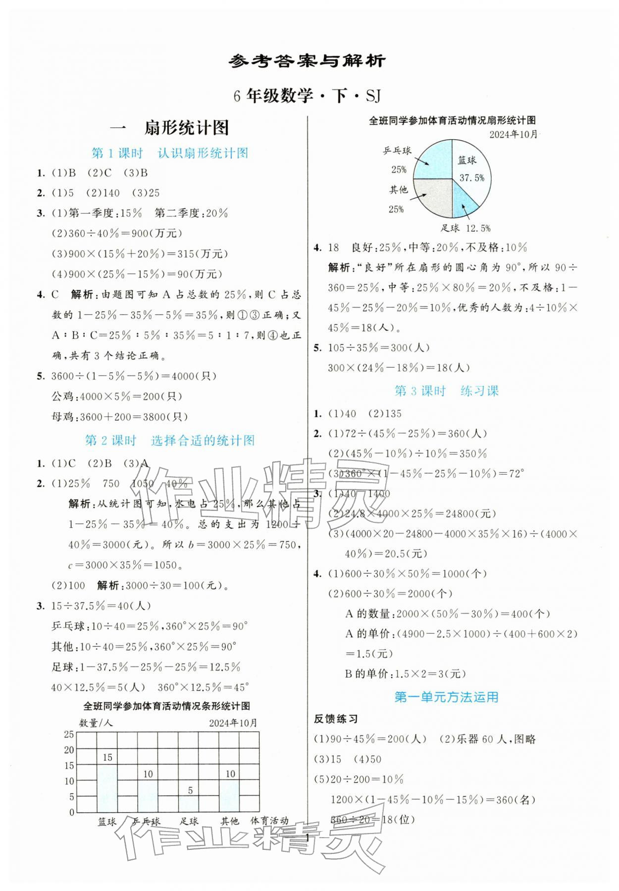 2026年亮點(diǎn)激活提優(yōu)天天練六年級數(shù)學(xué)下冊蘇教版&nbsp;第1頁