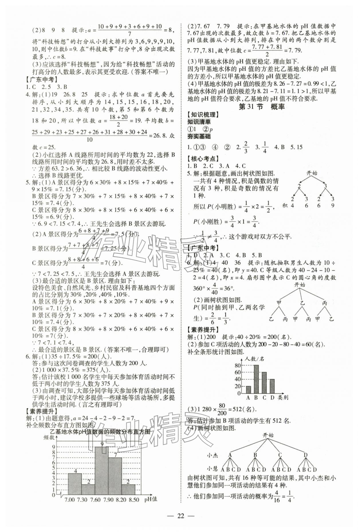 2026年中考冲刺数学广东专版&nbsp;第22页
