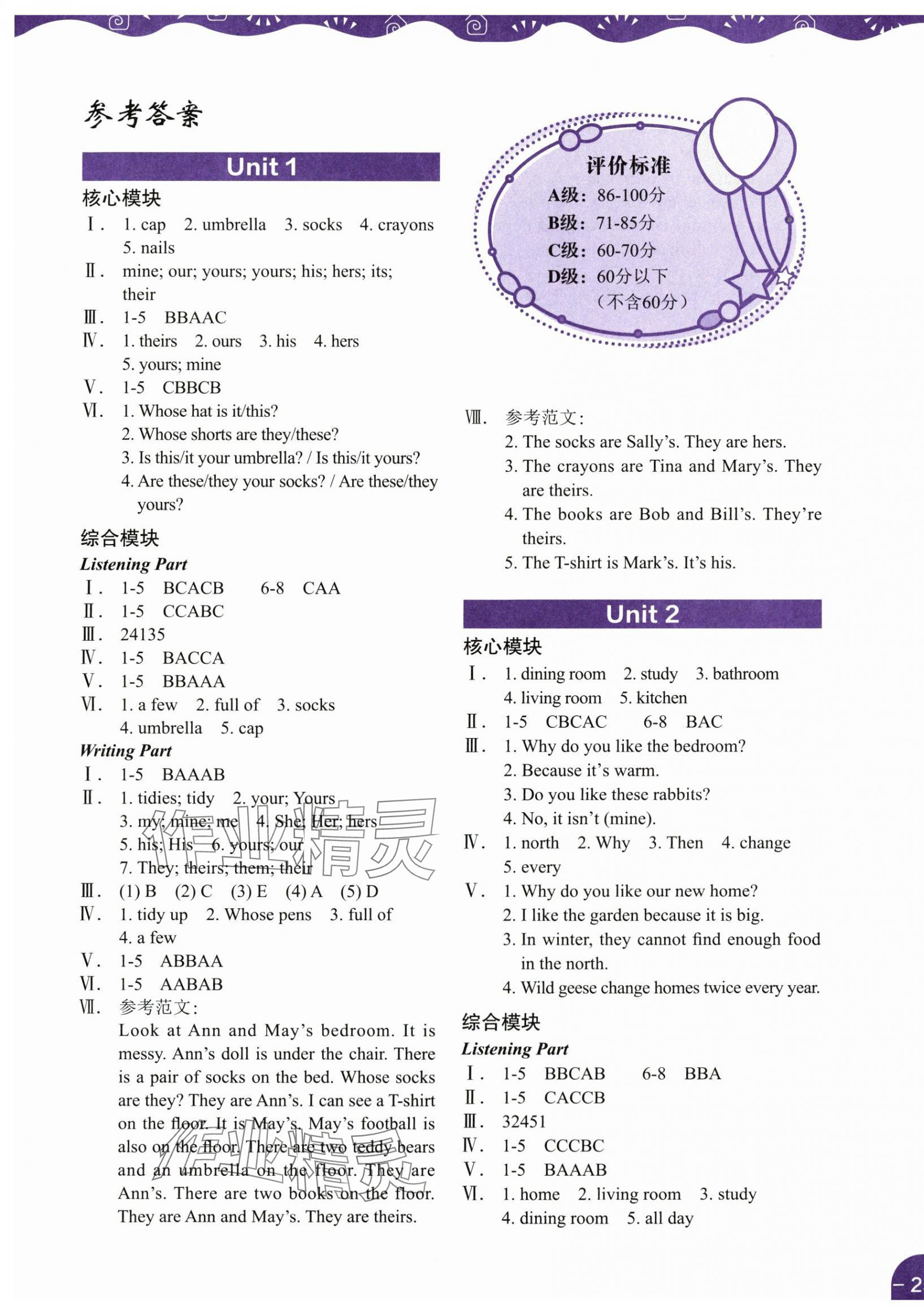 2024年課堂在線五年級英語下冊滬教版 第1頁