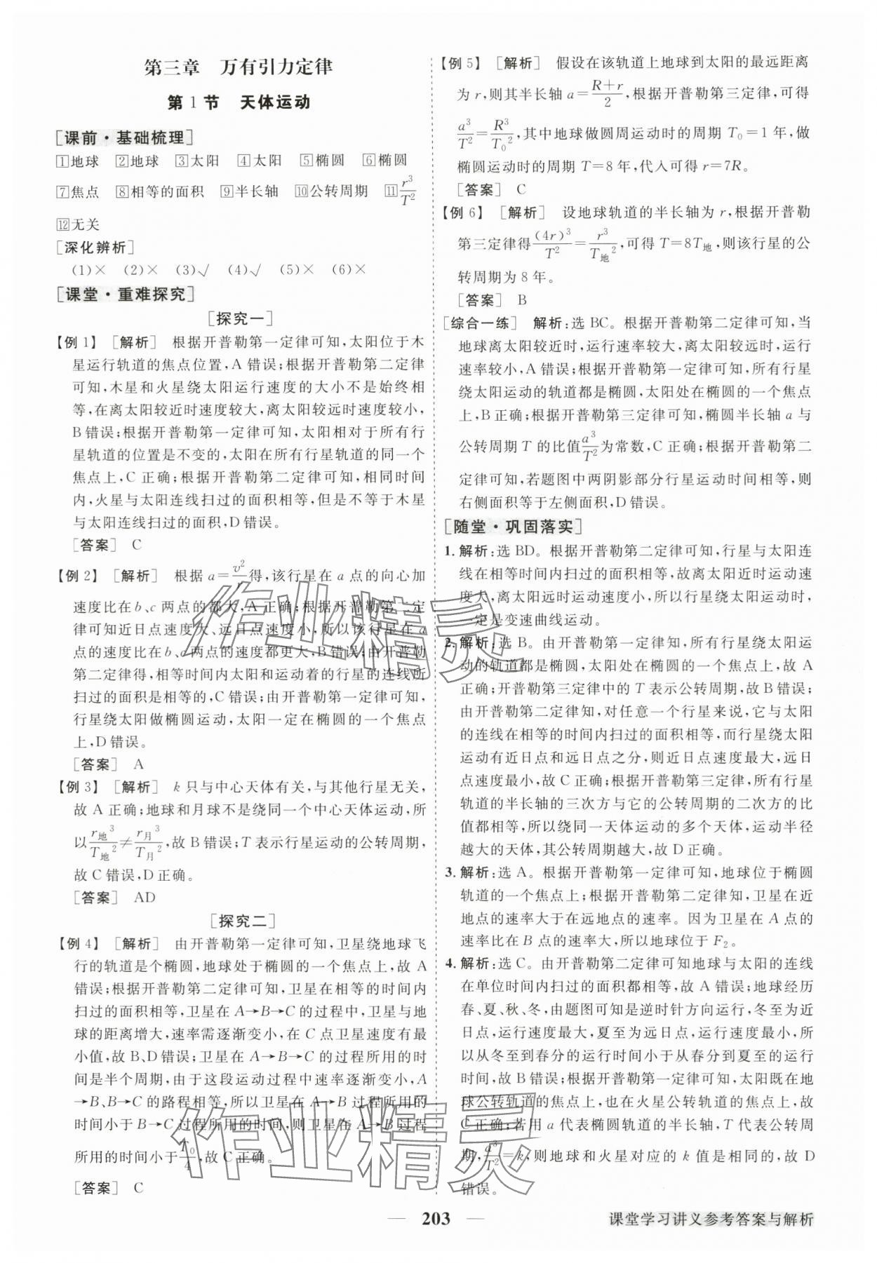 2024年高中同步創(chuàng)新課堂優(yōu)化方案高中物理必修第二冊(cè)教科版 參考答案第14頁(yè)