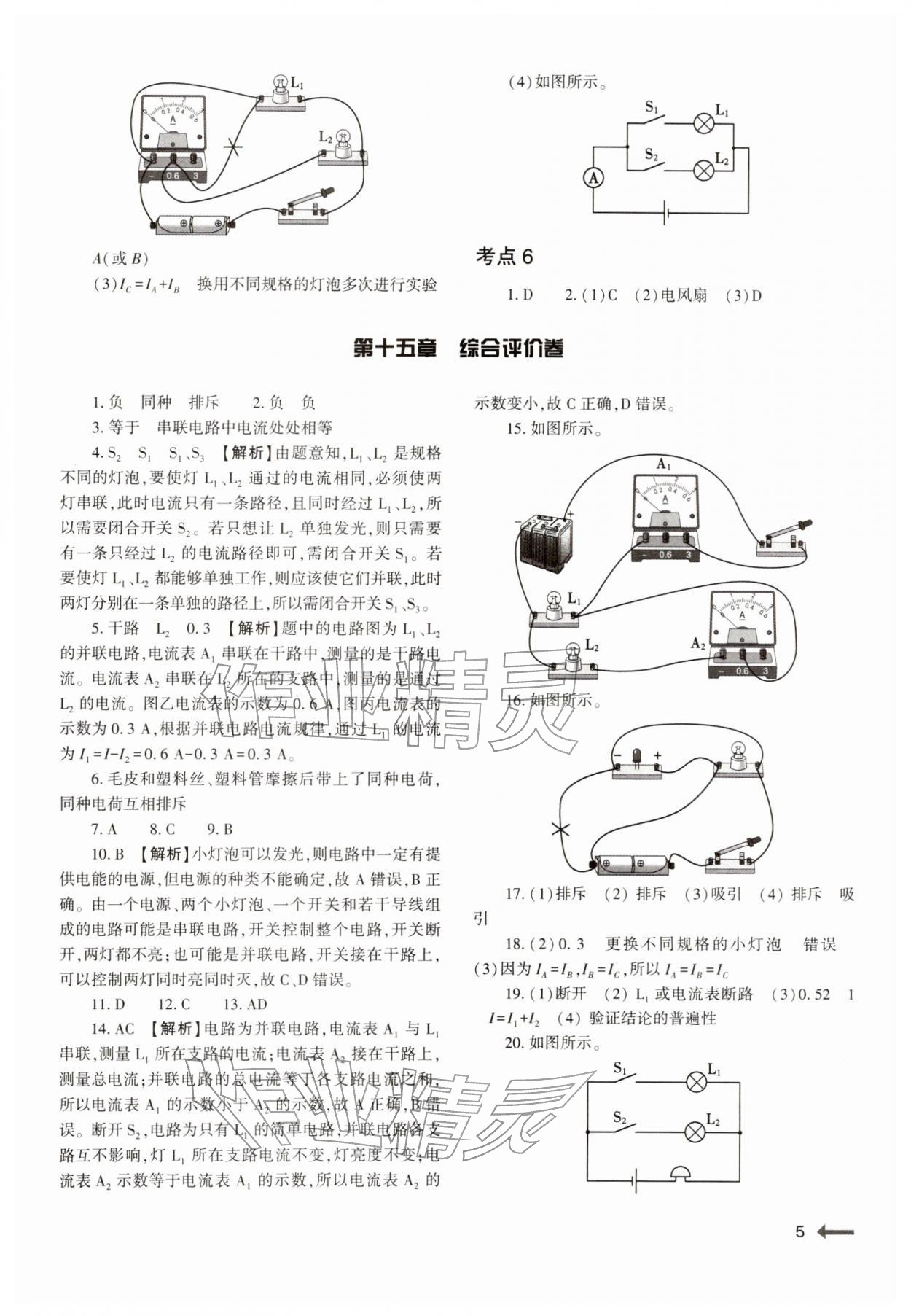 2025年強(qiáng)基訓(xùn)練九年級物理全一冊人教版&nbsp;第5頁
