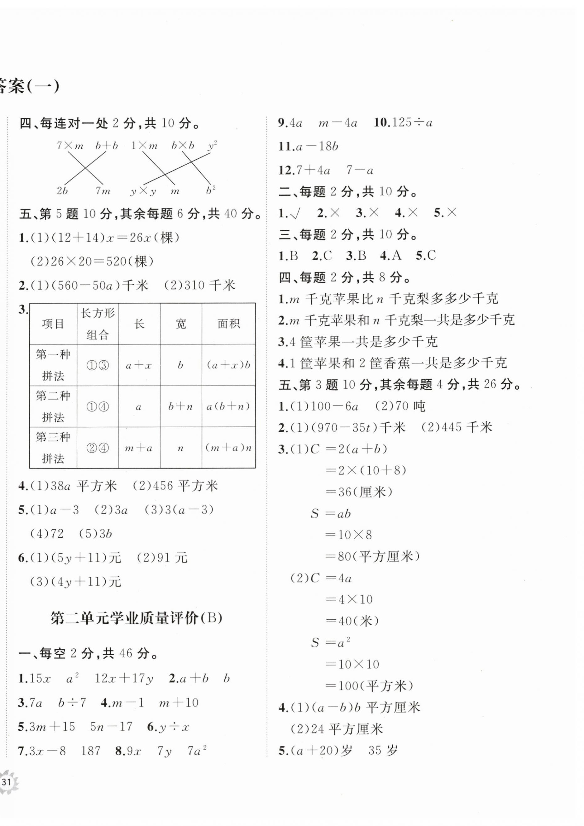 2026年精练课堂分层作业四年级数学下册青岛版&nbsp;第2页