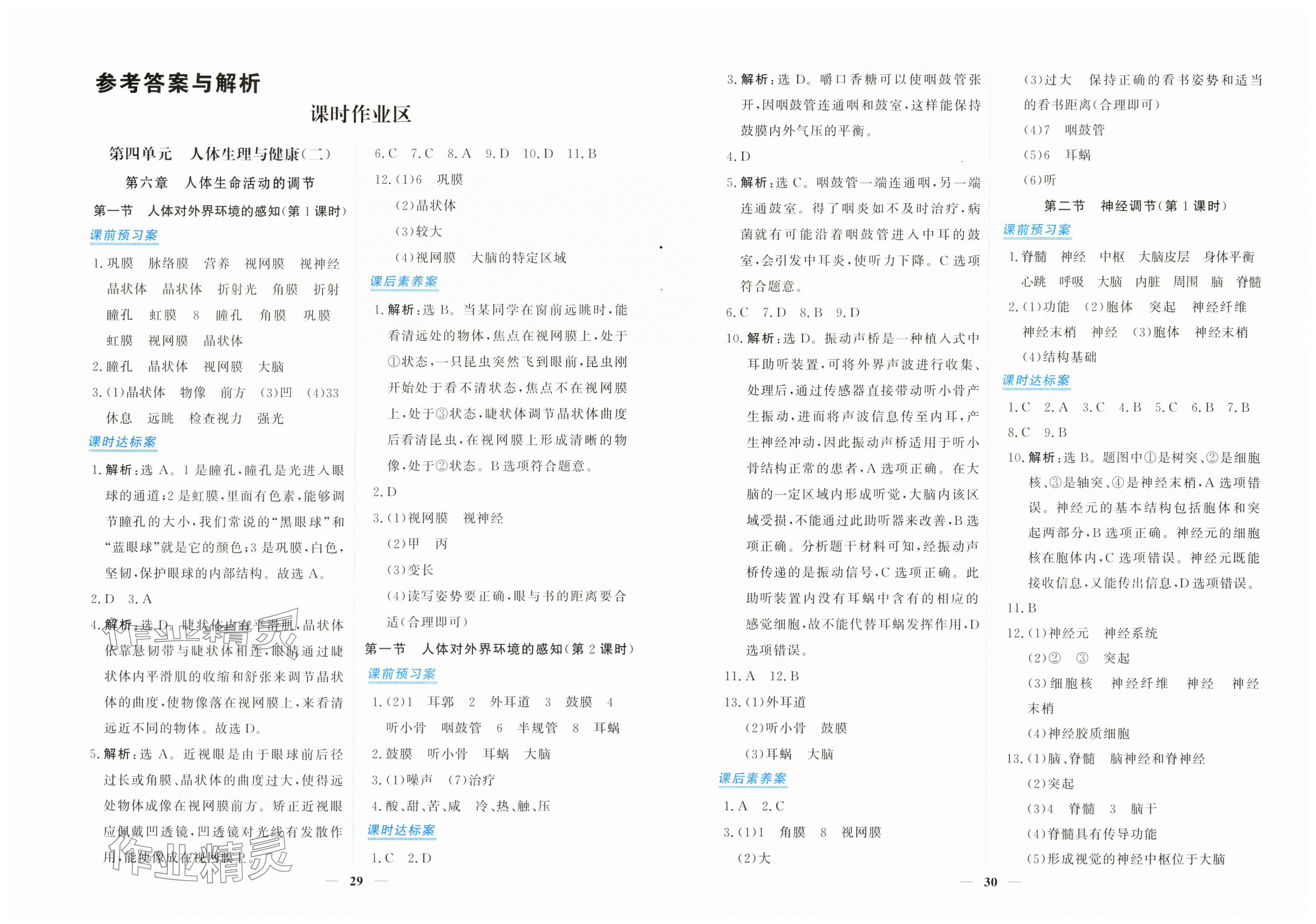 2025年新坐标同步练习八年级生物上册人教版青海专用 第1页
