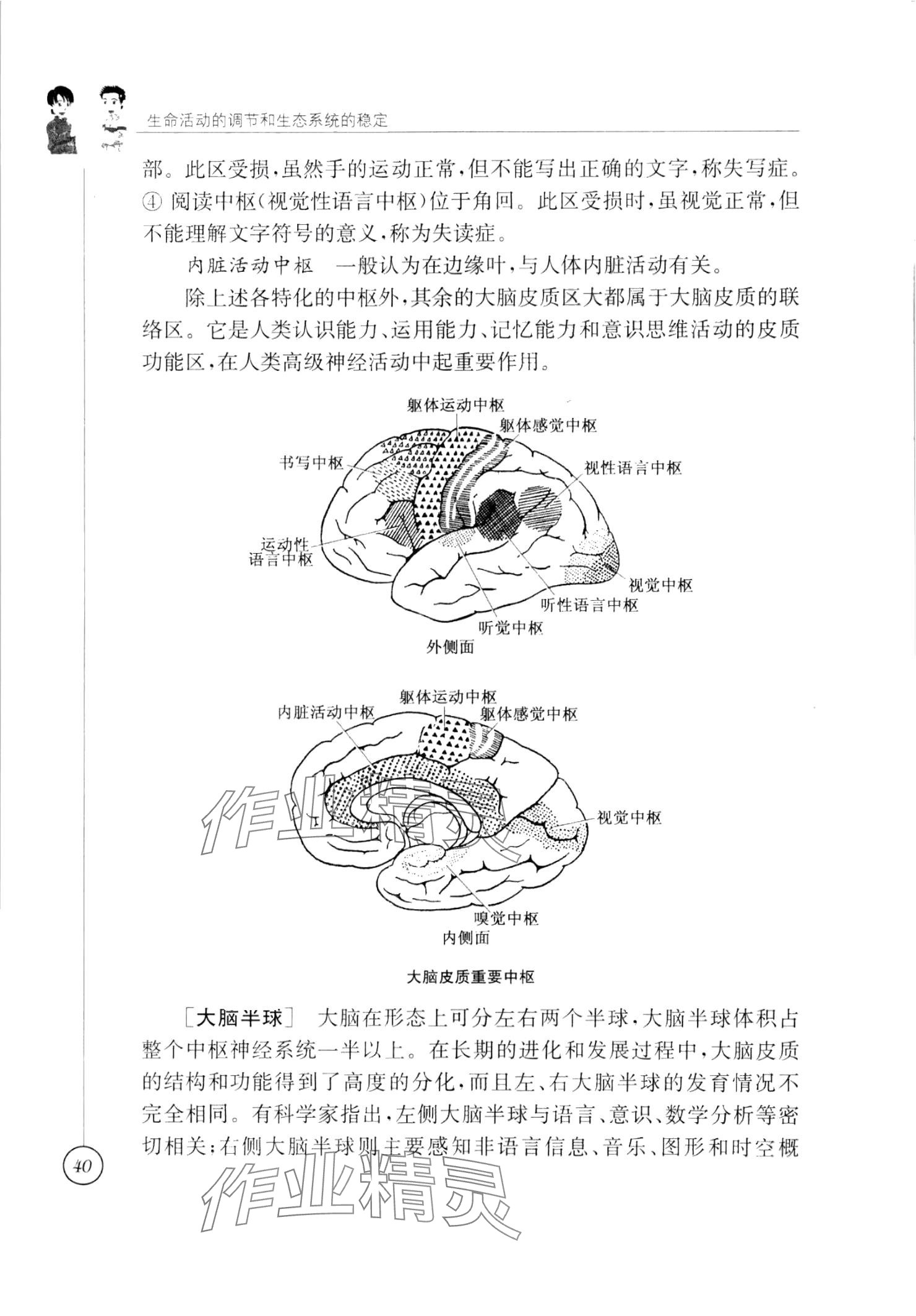 2024年教材課本八年級(jí)生物上冊(cè)蘇科版 參考答案第40頁