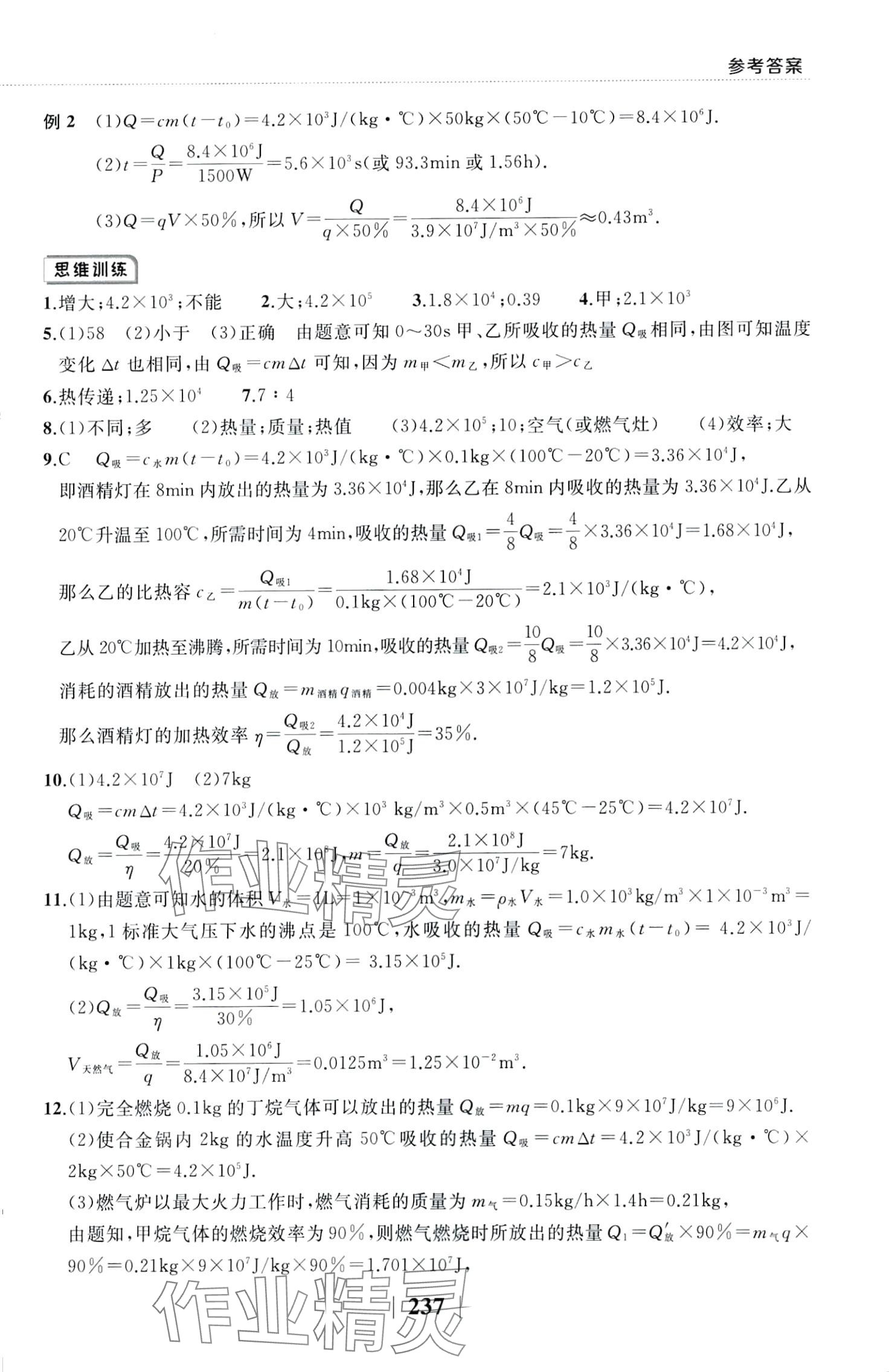 2024年探究應用新思維九年級物理全一冊人教版 第3頁