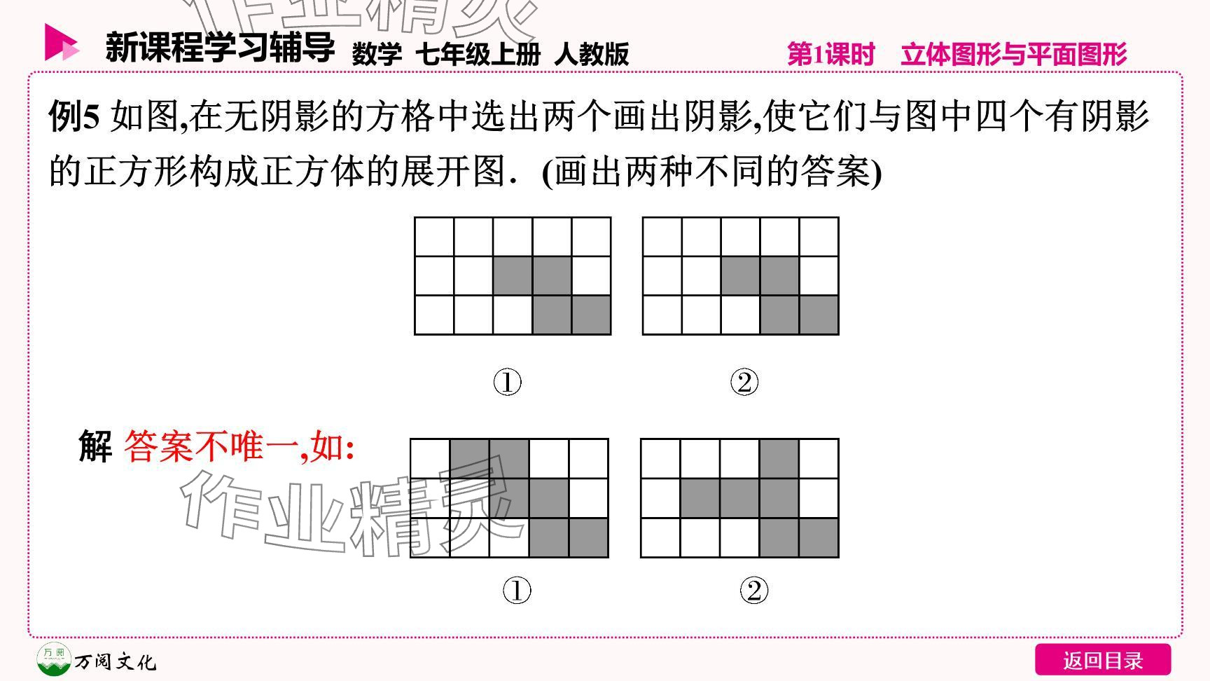 2024年新課程學習輔導七年級數(shù)學上冊人教版 參考答案第13頁