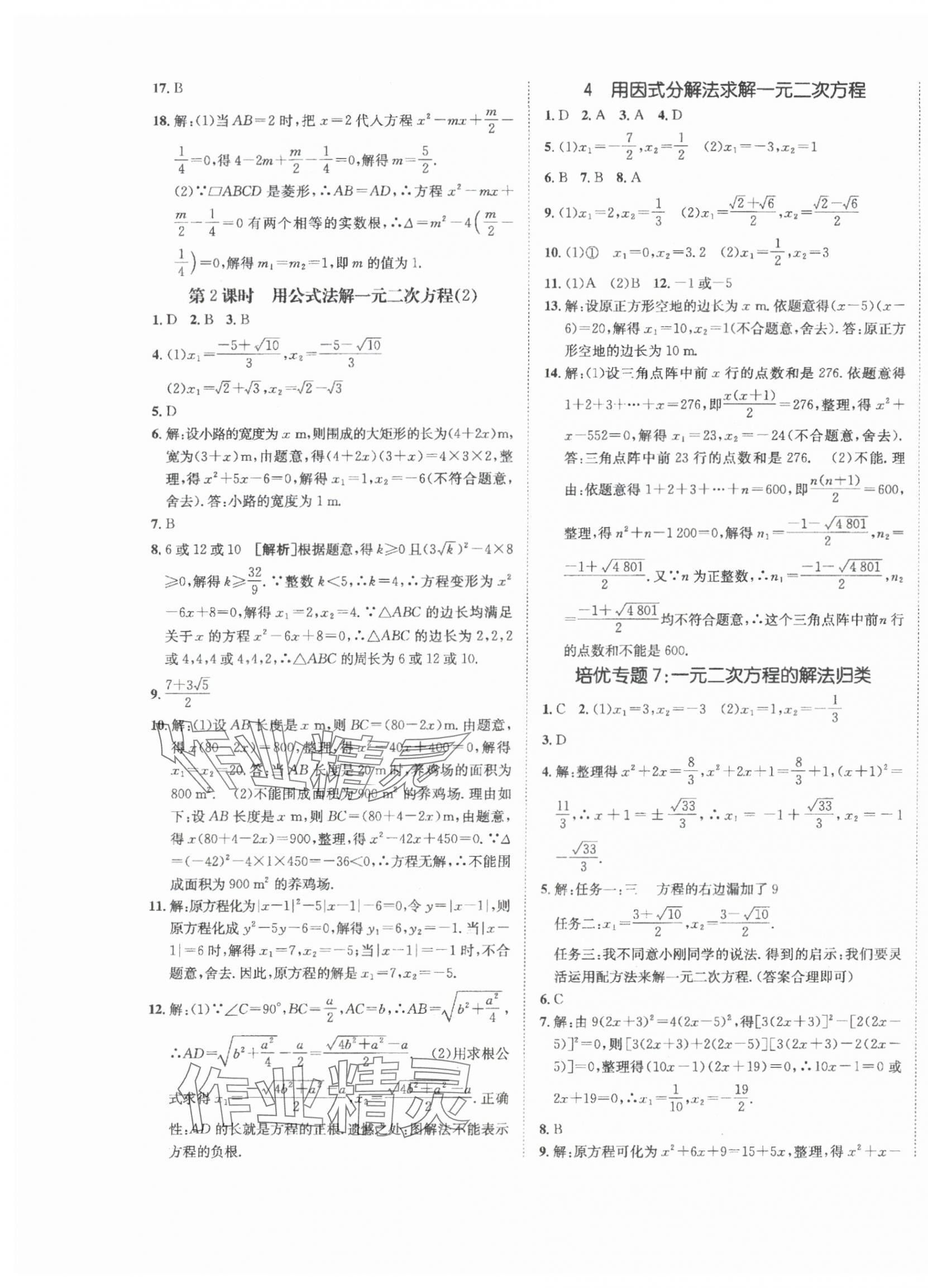 2024年同行學案學練測九年級數(shù)學全一冊北師大版青島專版 第9頁