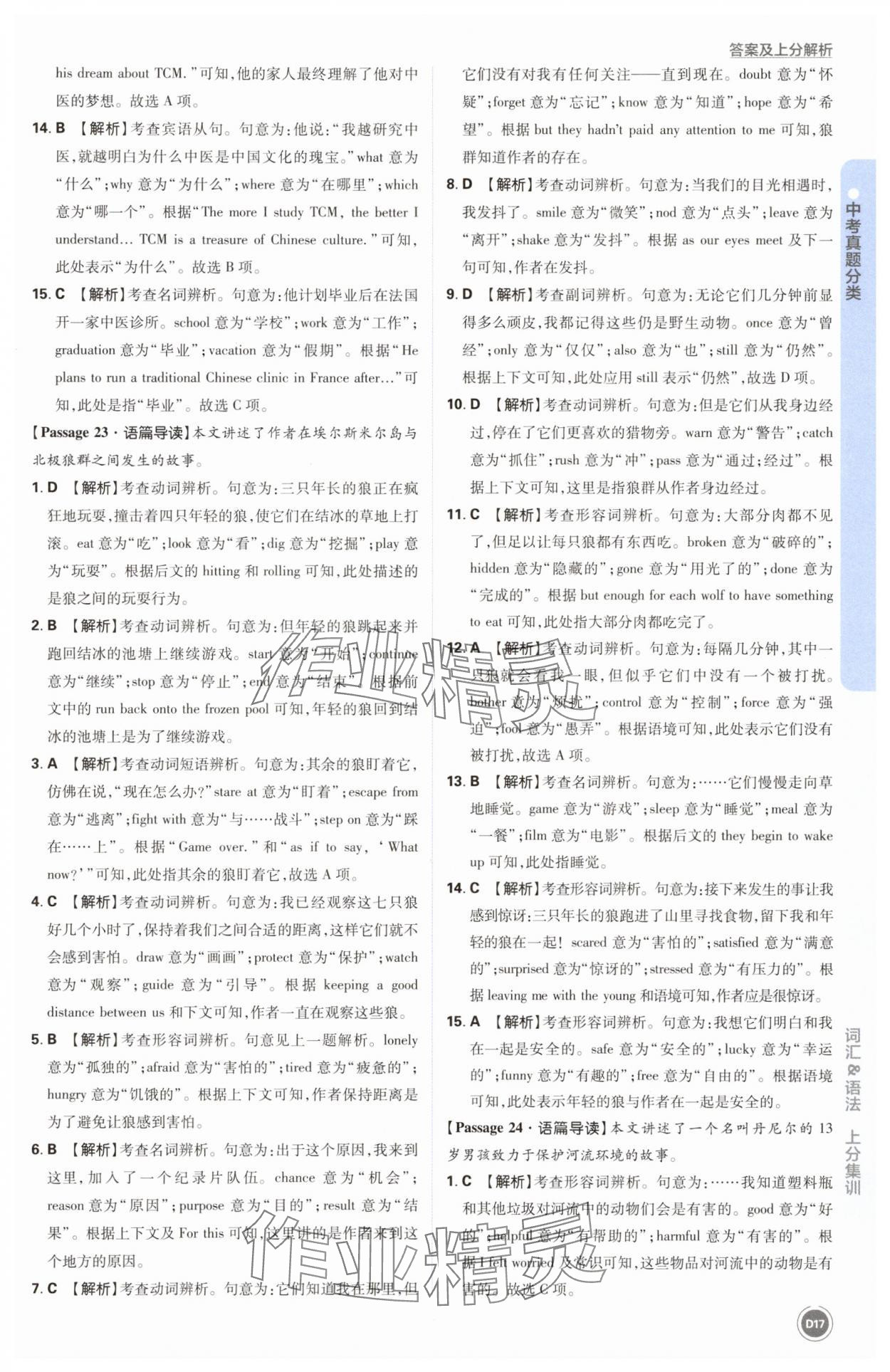 2025年中考真題分類英語&nbsp;第17頁