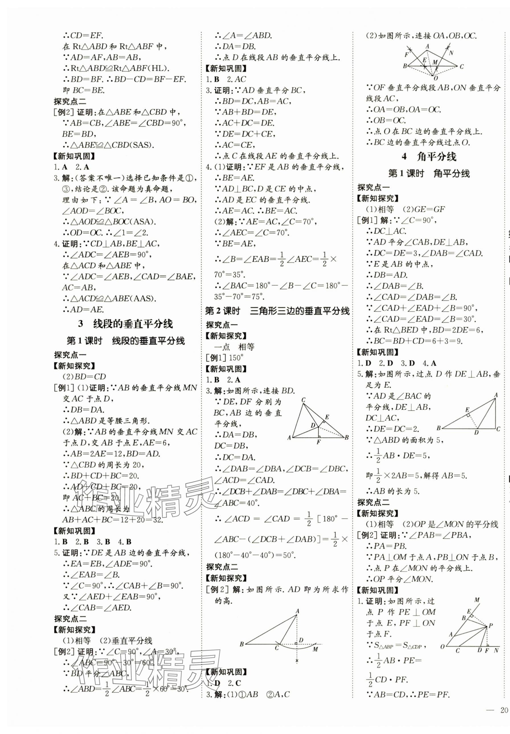 2025年初中同步学习导与练导学探究案八年级数学下册北师大版 第3页