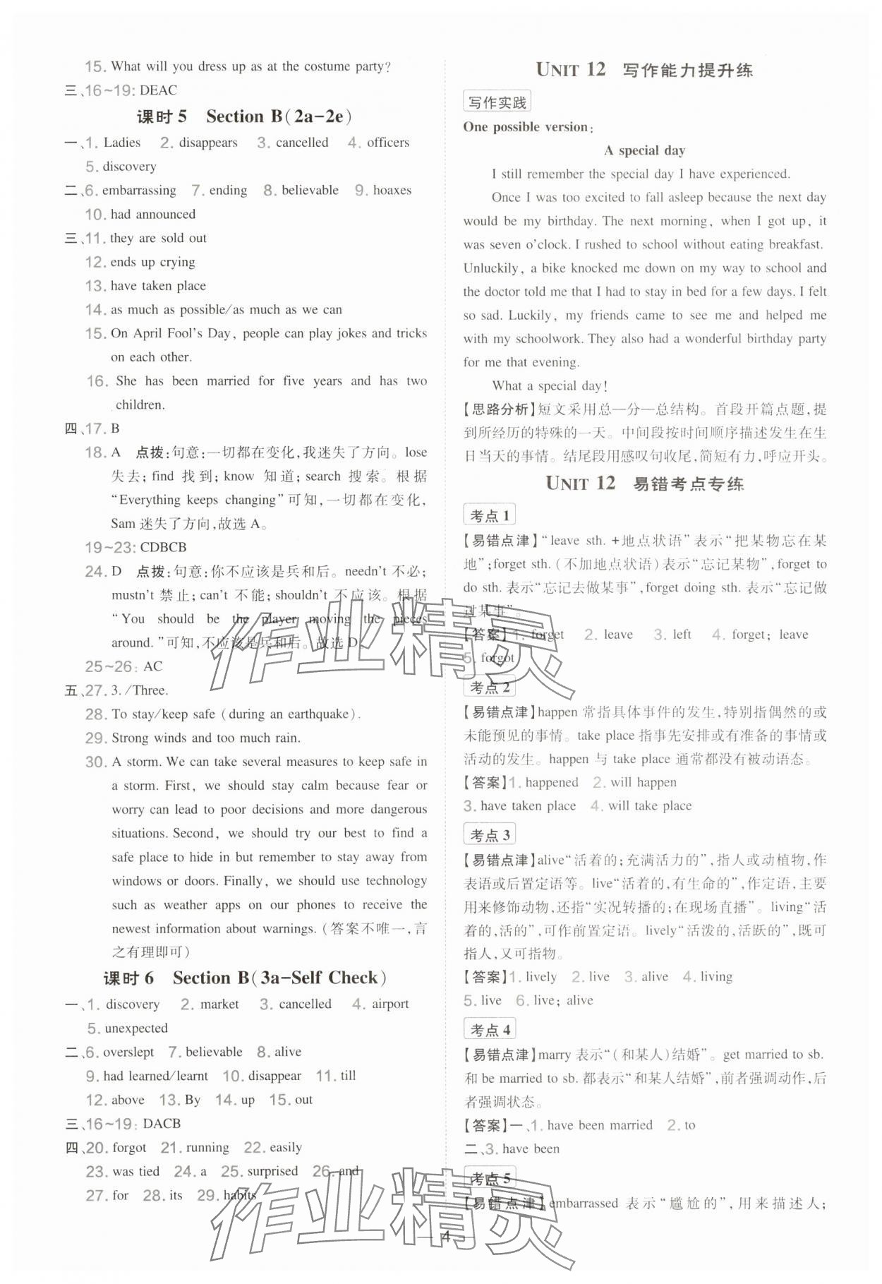 2025年點撥訓(xùn)練九年級英語下冊人教版遼寧專版 第4頁