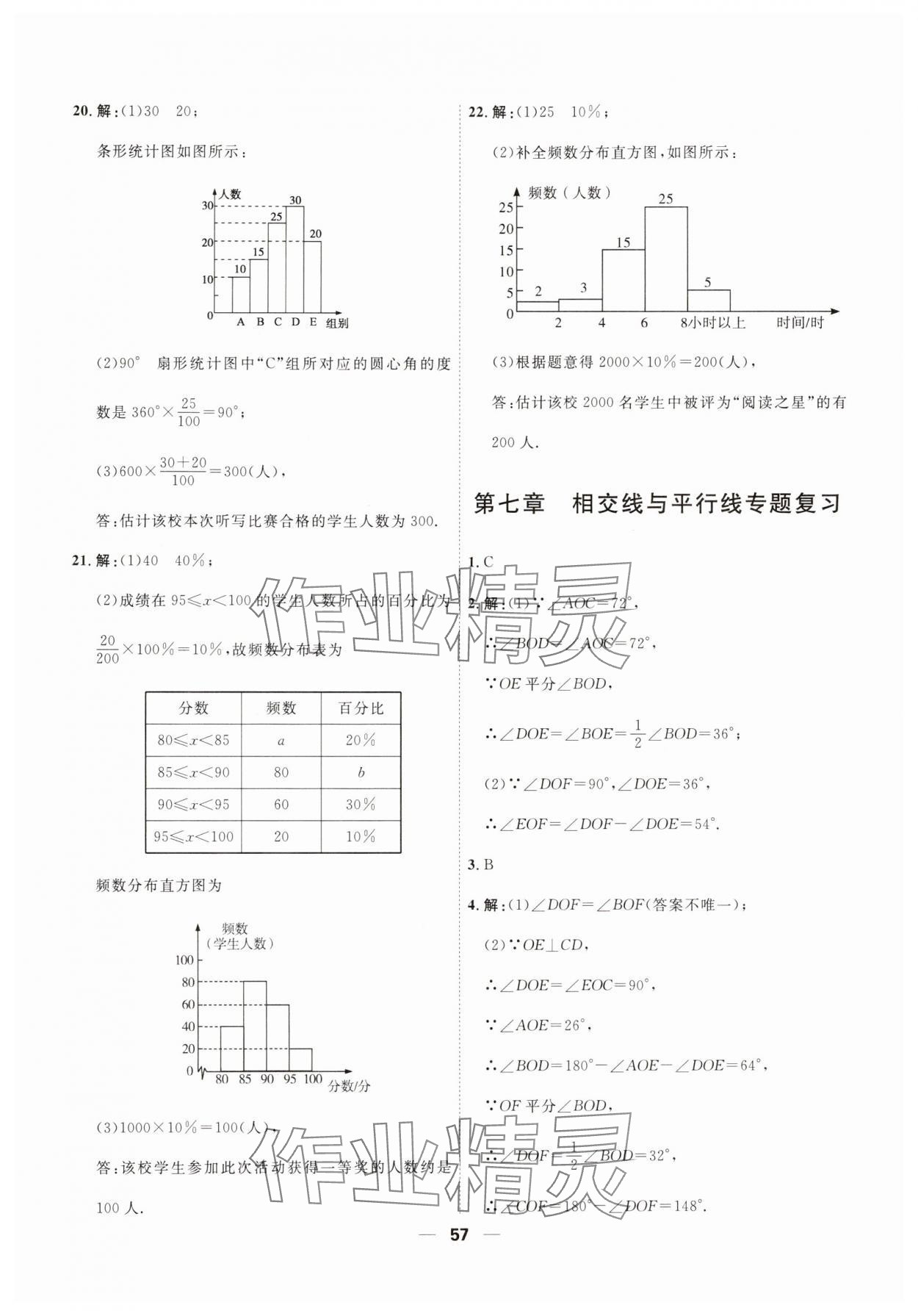 2025年一飛沖天小復習七年級數學下冊人教版 第11頁