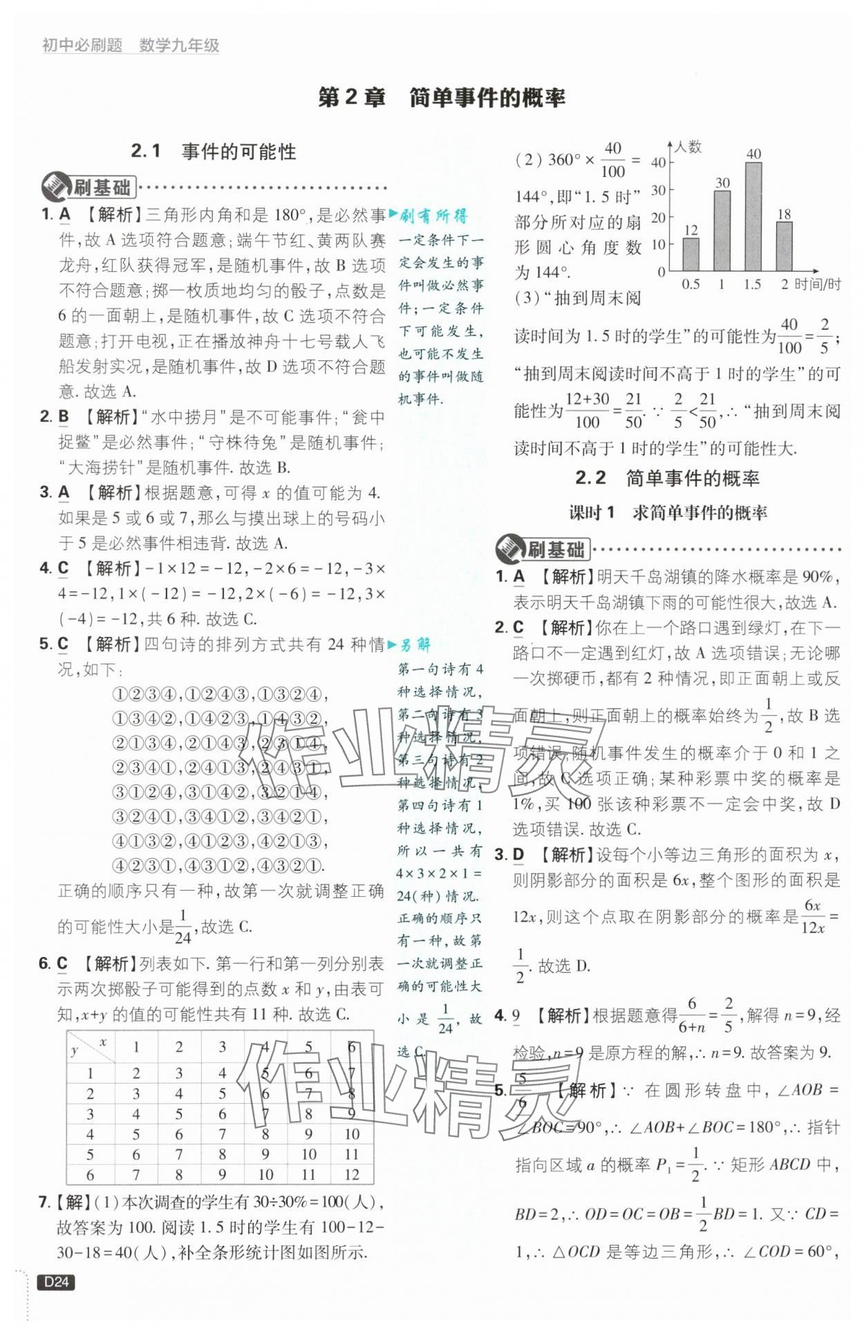2024年初中必刷題九年級(jí)數(shù)學(xué)上冊(cè)浙教版浙江專版 第24頁(yè)