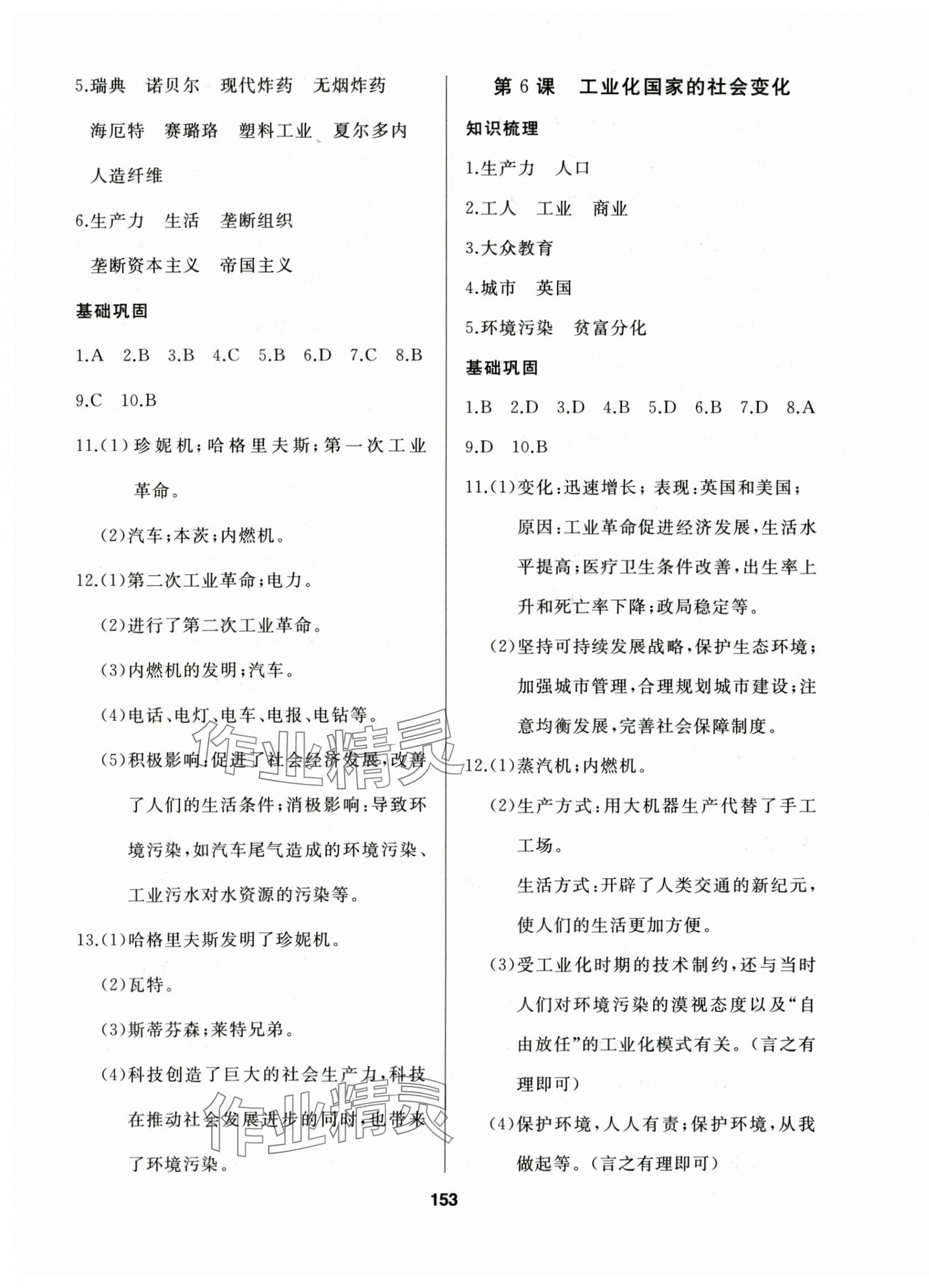 2025年試題優(yōu)化課堂同步九年級歷史下冊人教版 第5頁
