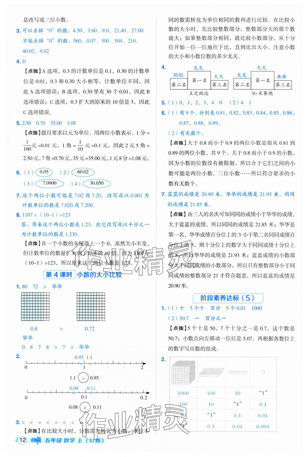 2025年綜合應(yīng)用創(chuàng)新題典中點五年級數(shù)學(xué)上冊蘇教版江蘇專版 第12頁