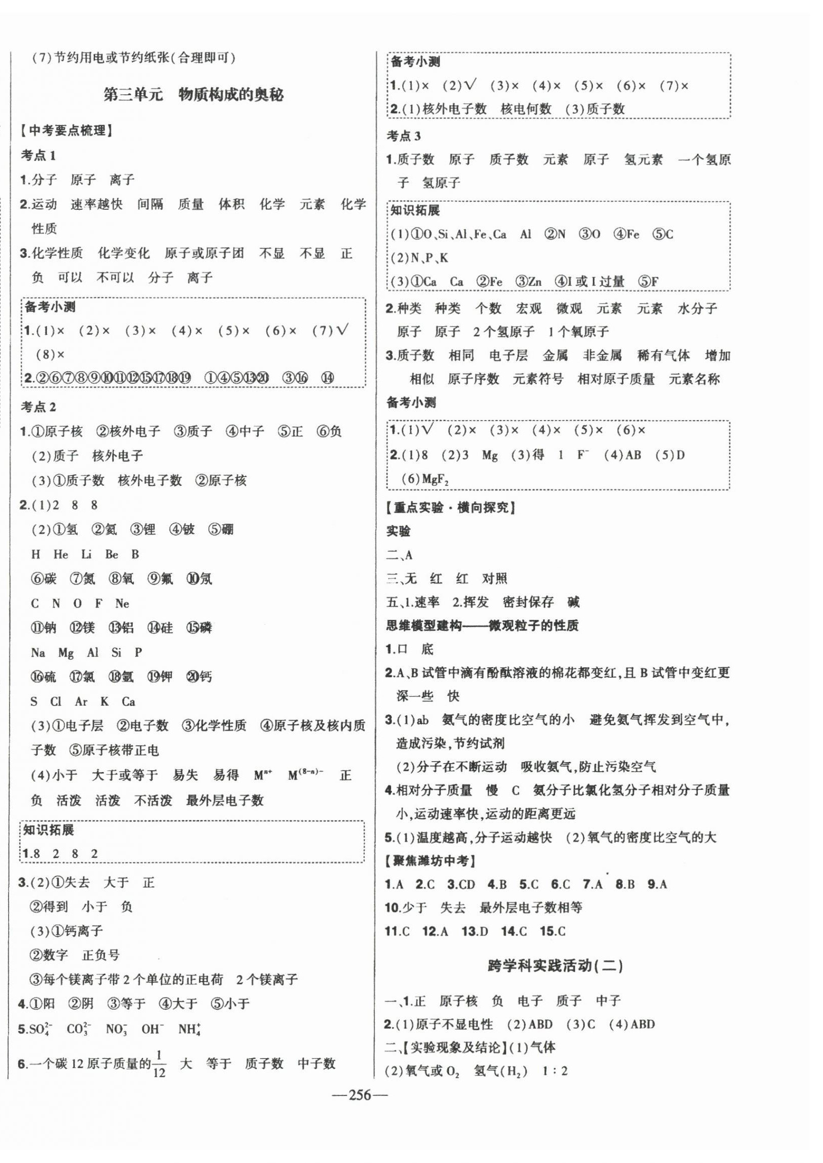 2025年智慧大課堂學業總復習全程精練化學人教版 第4頁