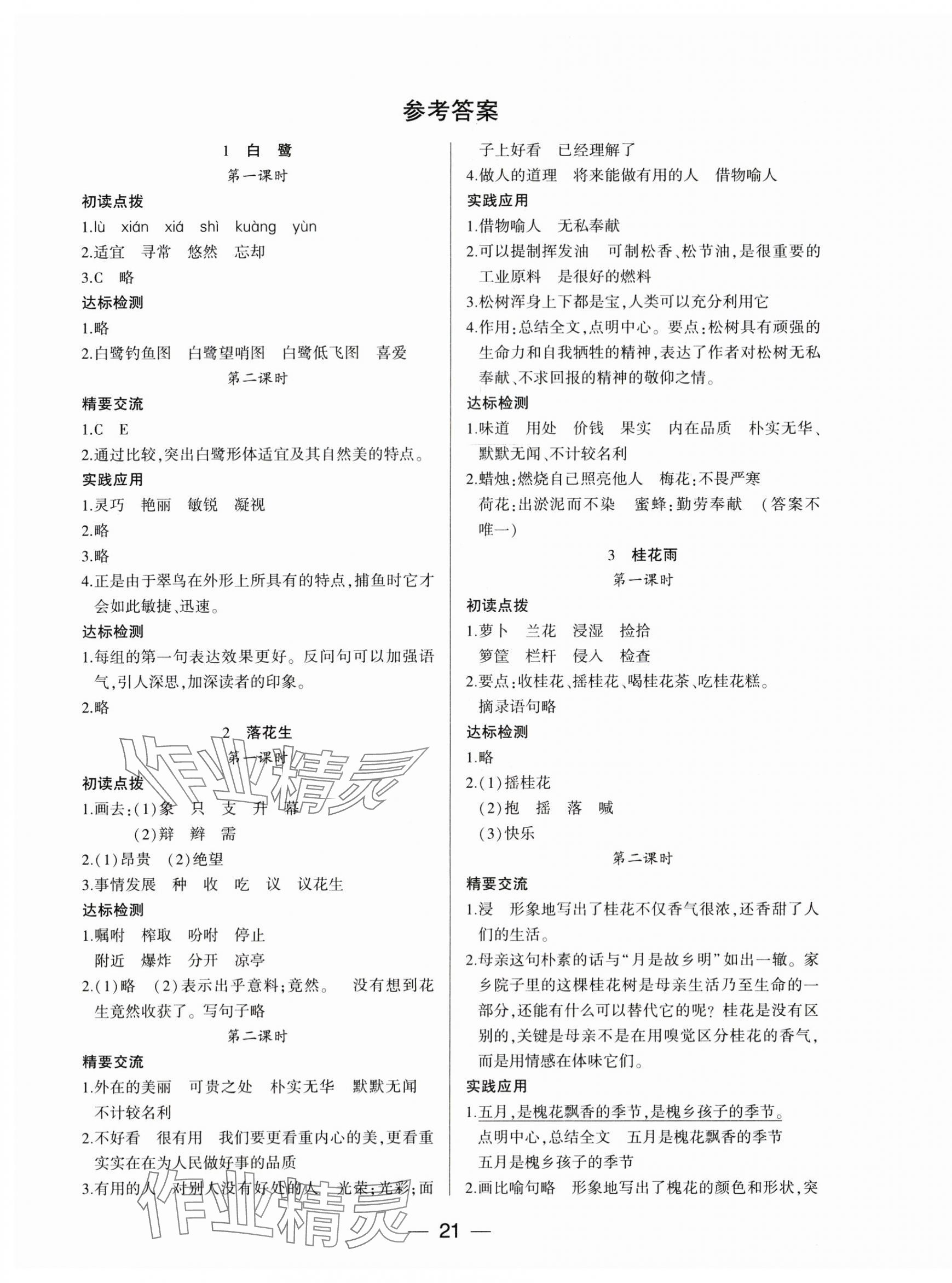 2025年新课标两导两练高效学案五年级语文上册人教版 第1页