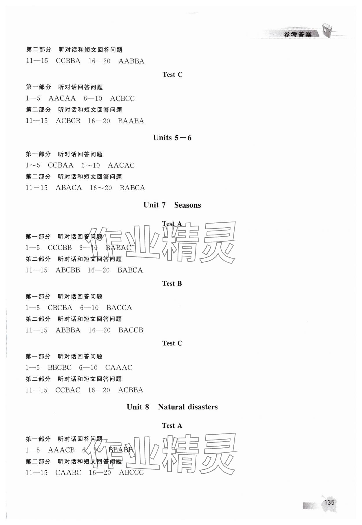 2024年江苏省英语人机对话考试听力实战演练八年级上册译林版&nbsp;第4页