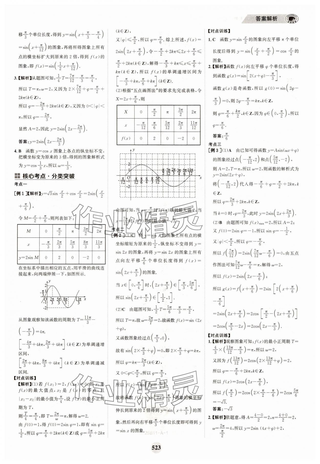 2025年世紀(jì)金榜高中全程復(fù)習(xí)方略高中數(shù)學(xué)A版 參考答案第39頁(yè)
