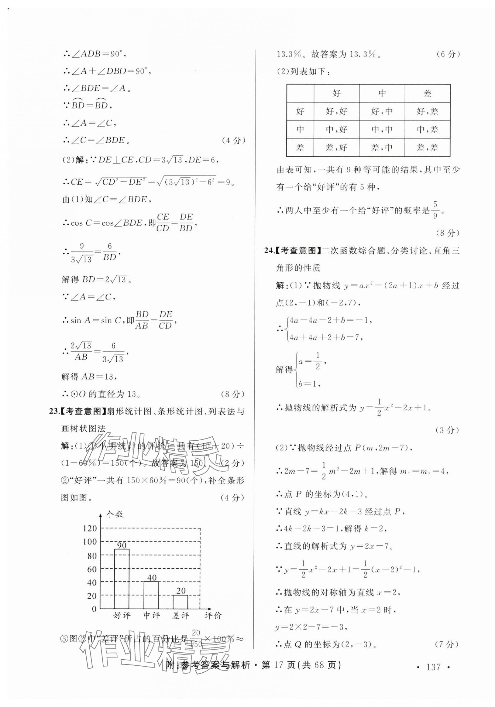 2025年青海省中考模拟试卷数学 第17页