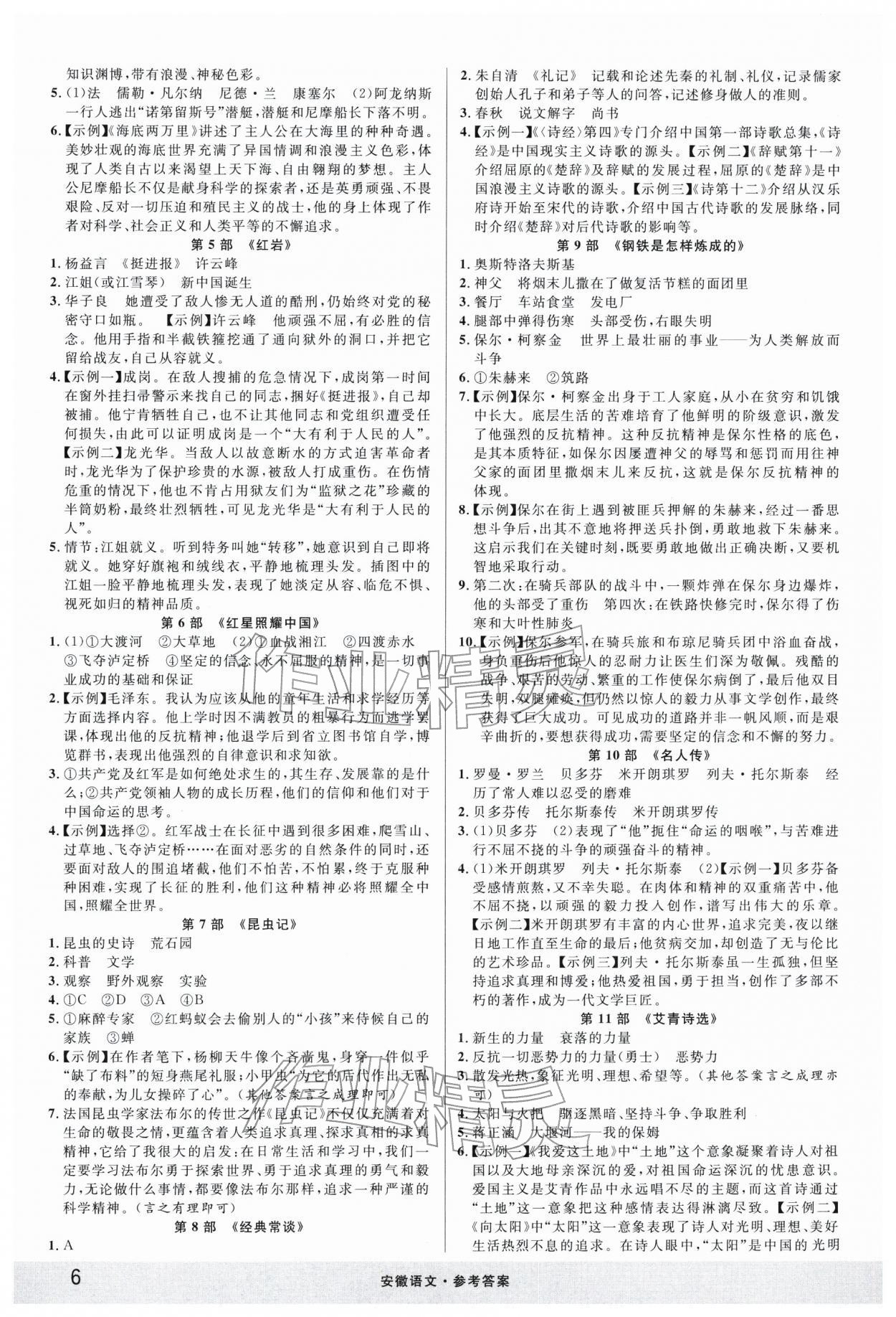 2026年名校课堂中考总复习语文安徽专版 第6页