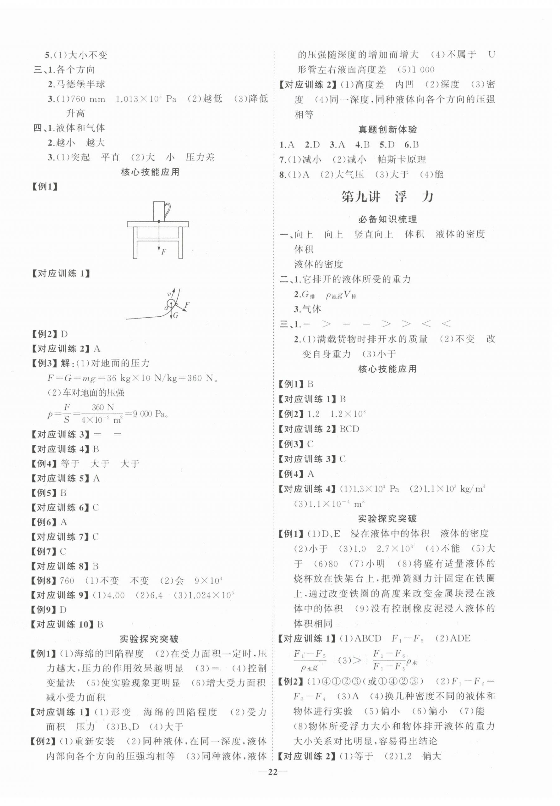 2024年初中總復(fù)習(xí)手冊山東教育出版社物理 第6頁