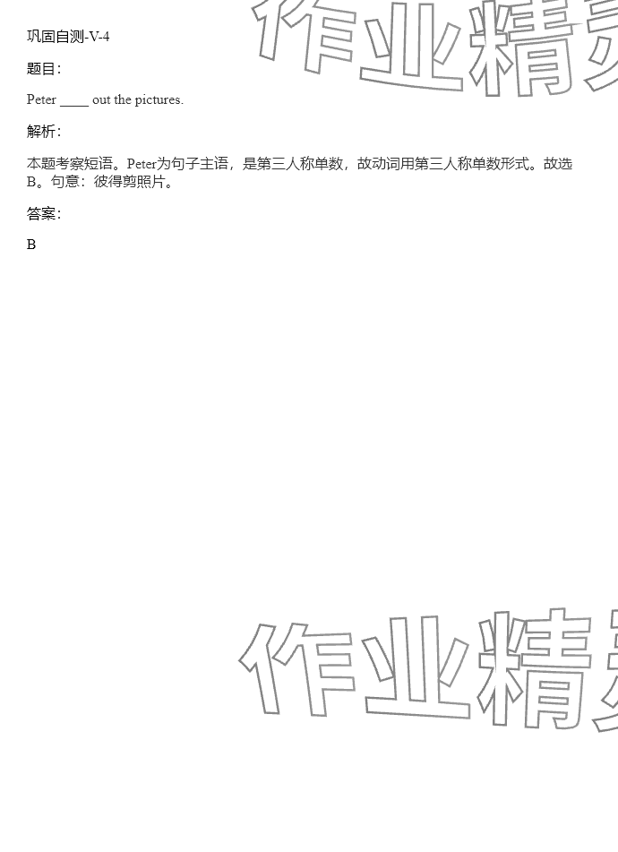 2024年同步实践评价课程基础训练五年级英语下册湘少版 参考答案第31页