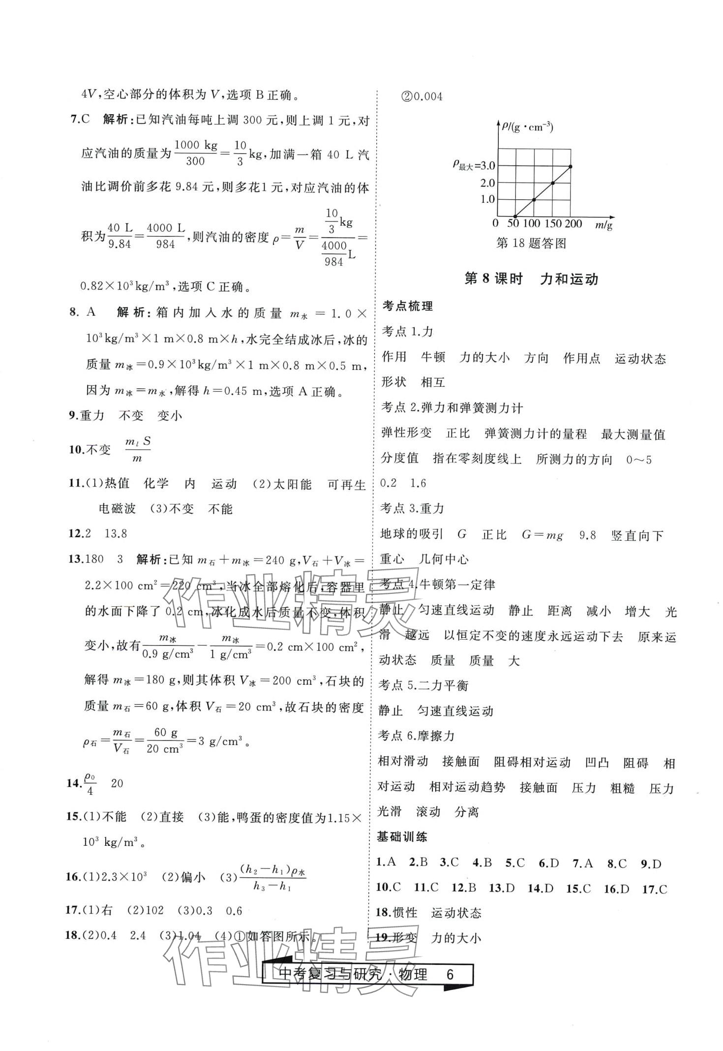 2024年競贏高效備考中考復習與研究物理中考 第6頁