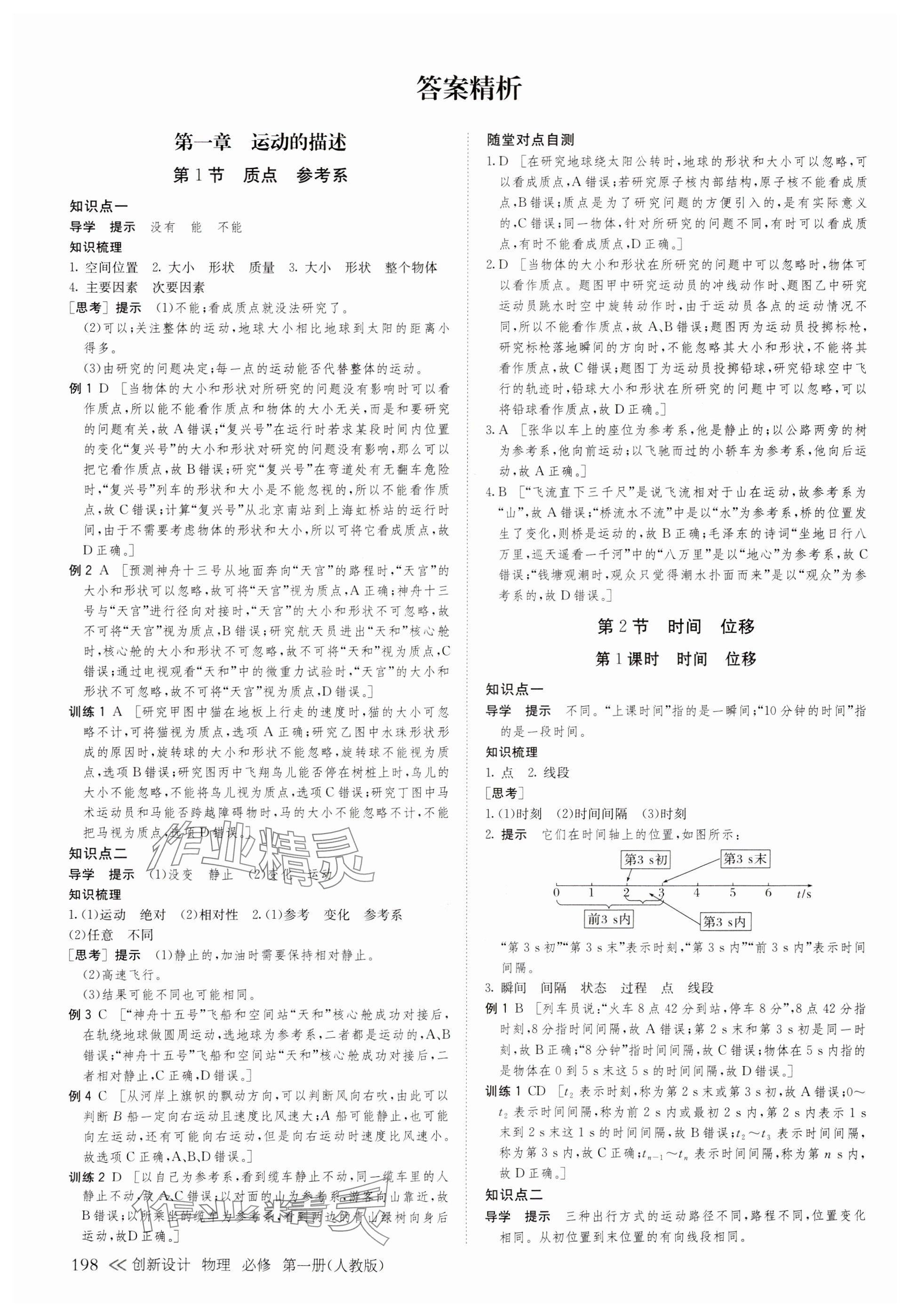 2023年創(chuàng)新設(shè)計(jì)高中物理必修第一冊(cè)人教版 第1頁(yè)