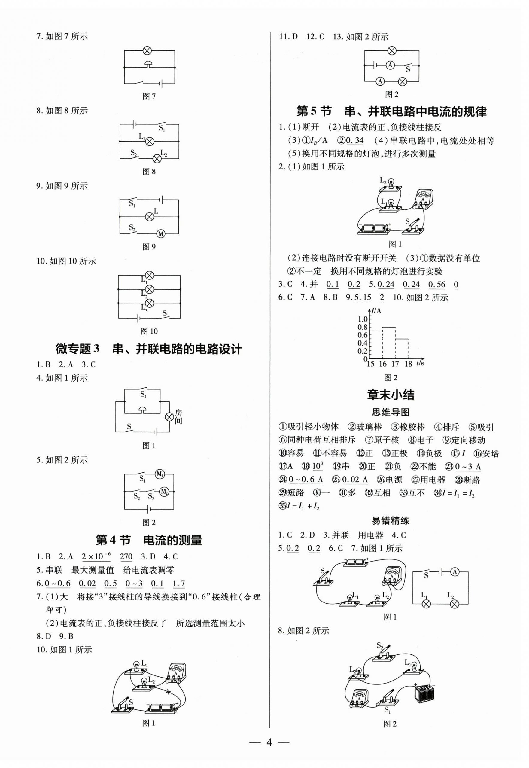 2025年领跑作业本九年级物理全一册人教版深圳专版&nbsp;第4页