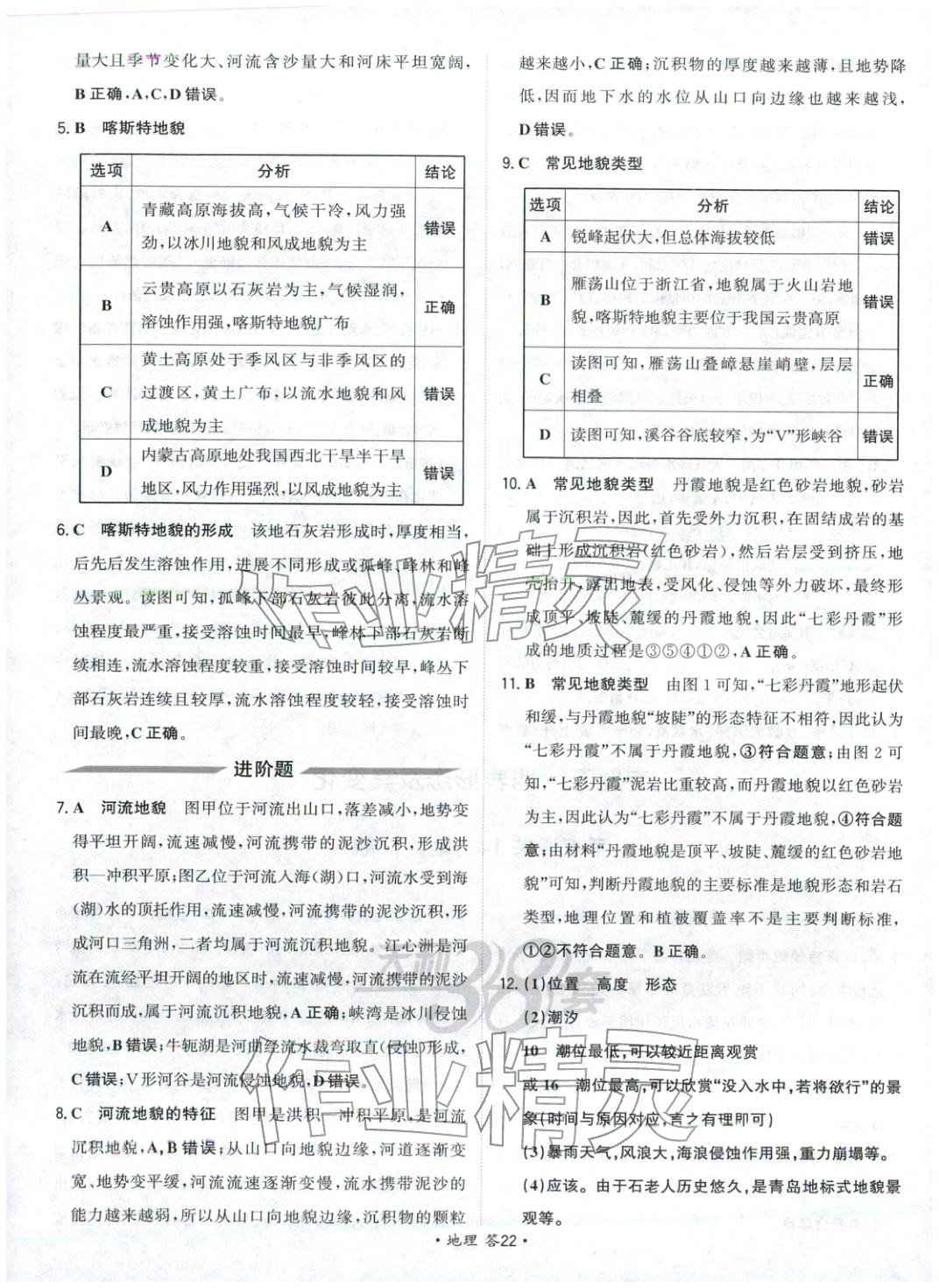 2026年考点测试卷高考地理 第22页