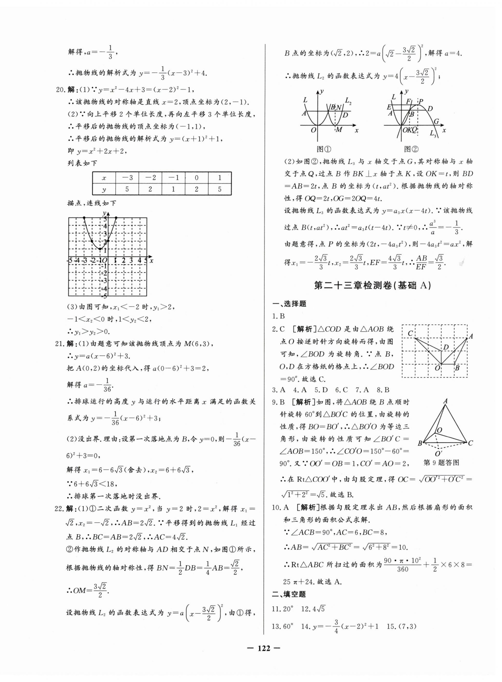 2024年新疆名校單元檢測試卷九年級數(shù)學全一冊人教版 第6頁