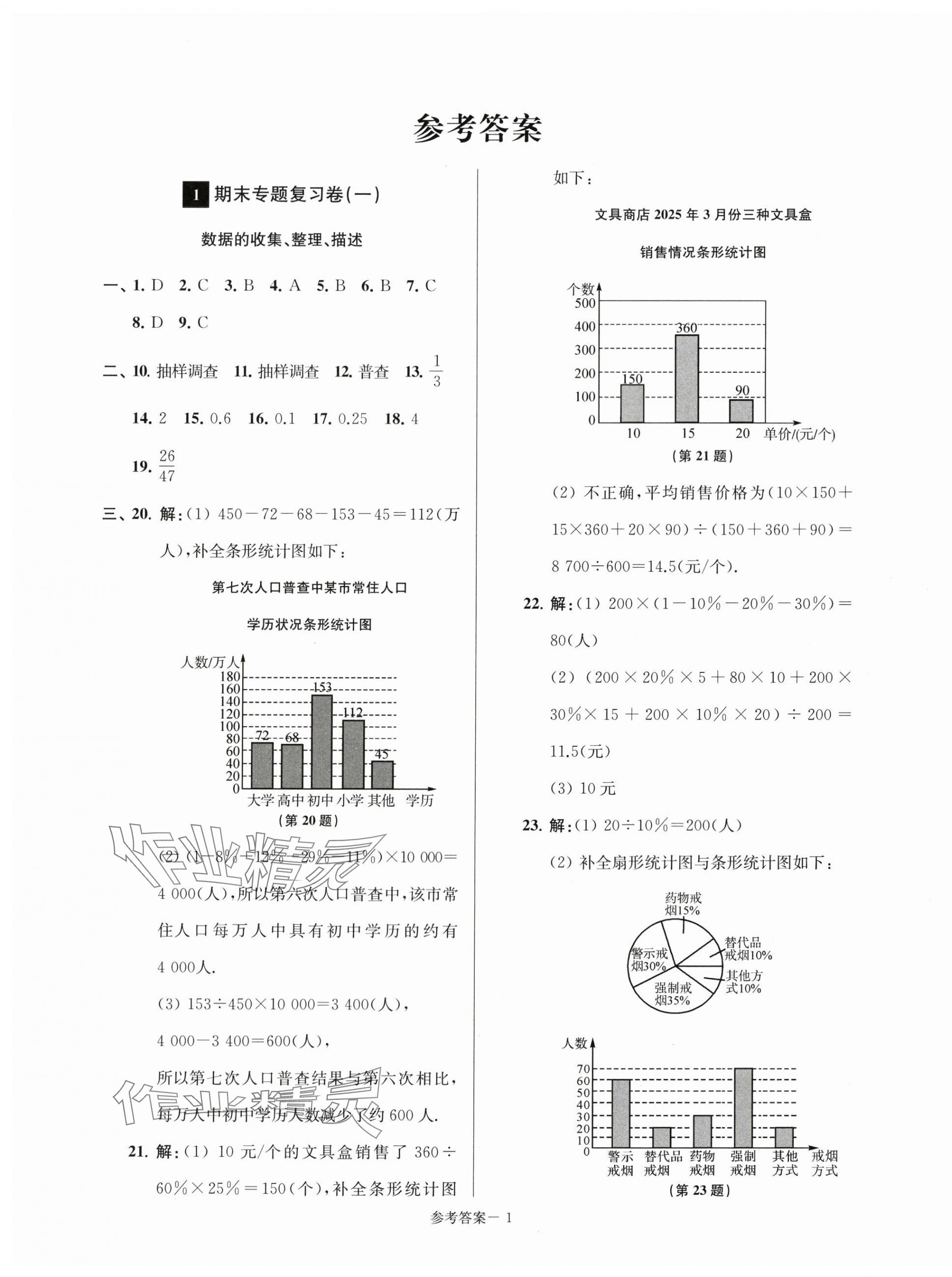 2025年超能學典名牌中學期末突破一卷通八年級數學下冊蘇科版 第1頁