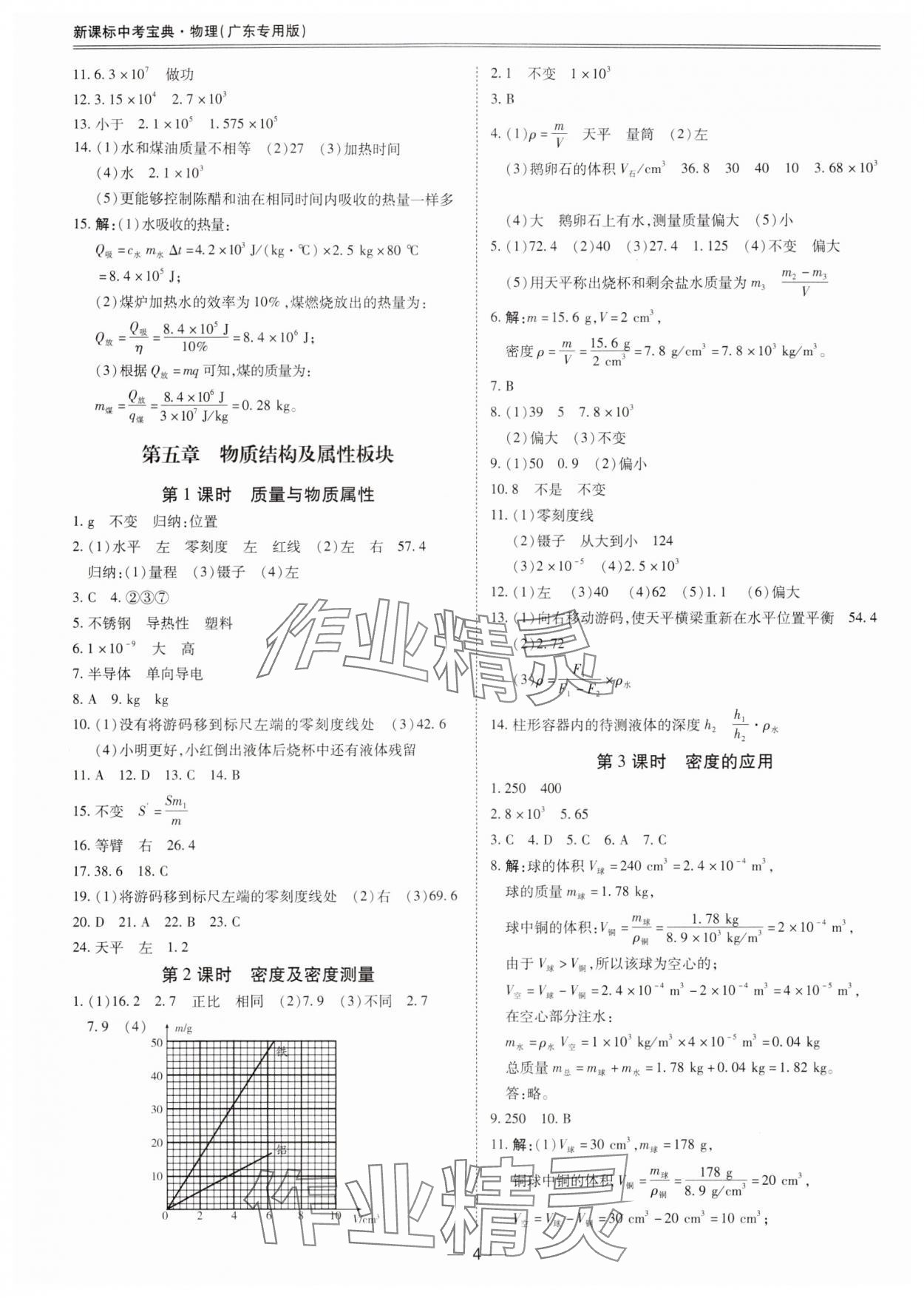 2024年新課標(biāo)中考寶典物理廣東專版 第4頁