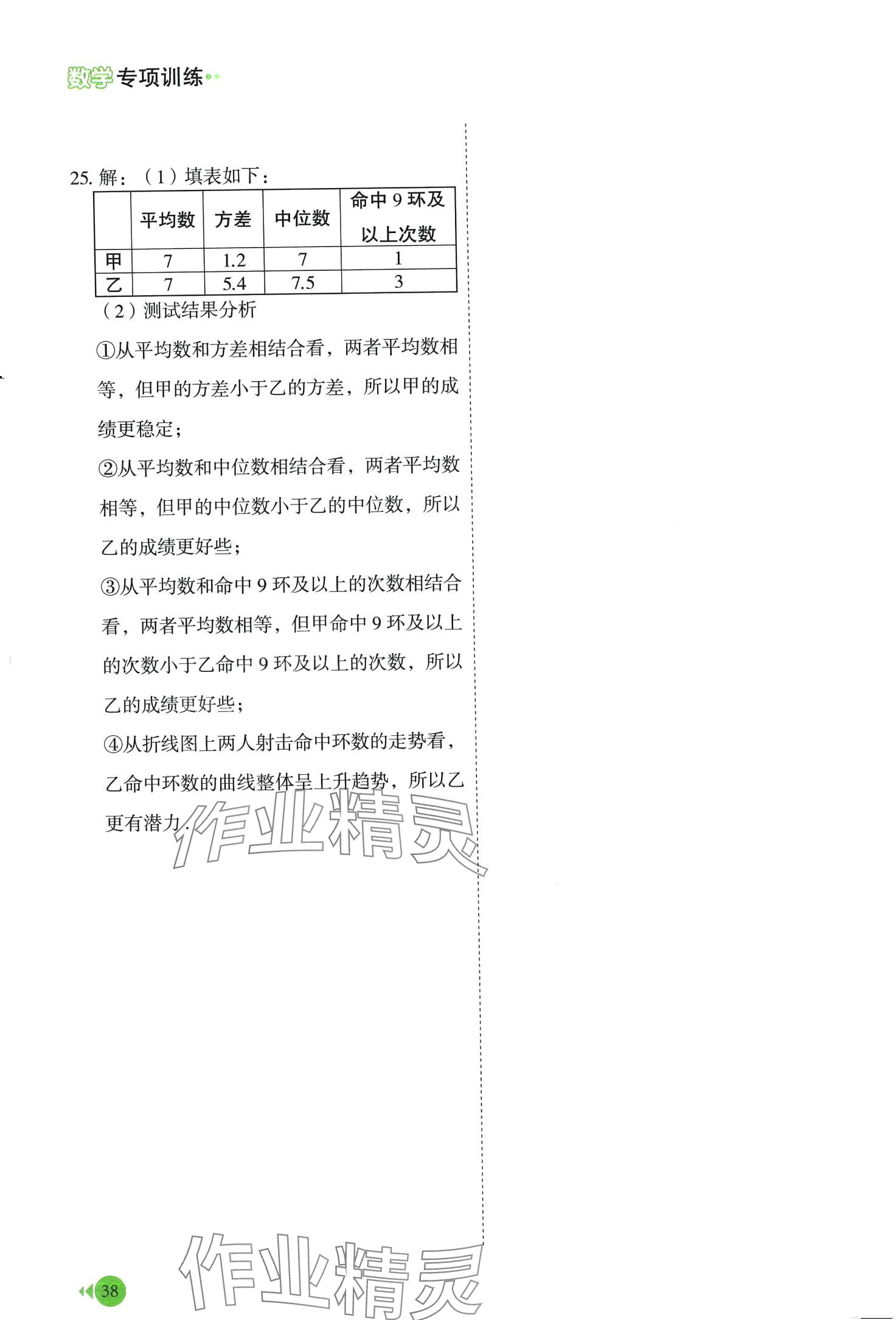 2024年荣恒教育专项训练八年级数学下册通用版&nbsp;第7页