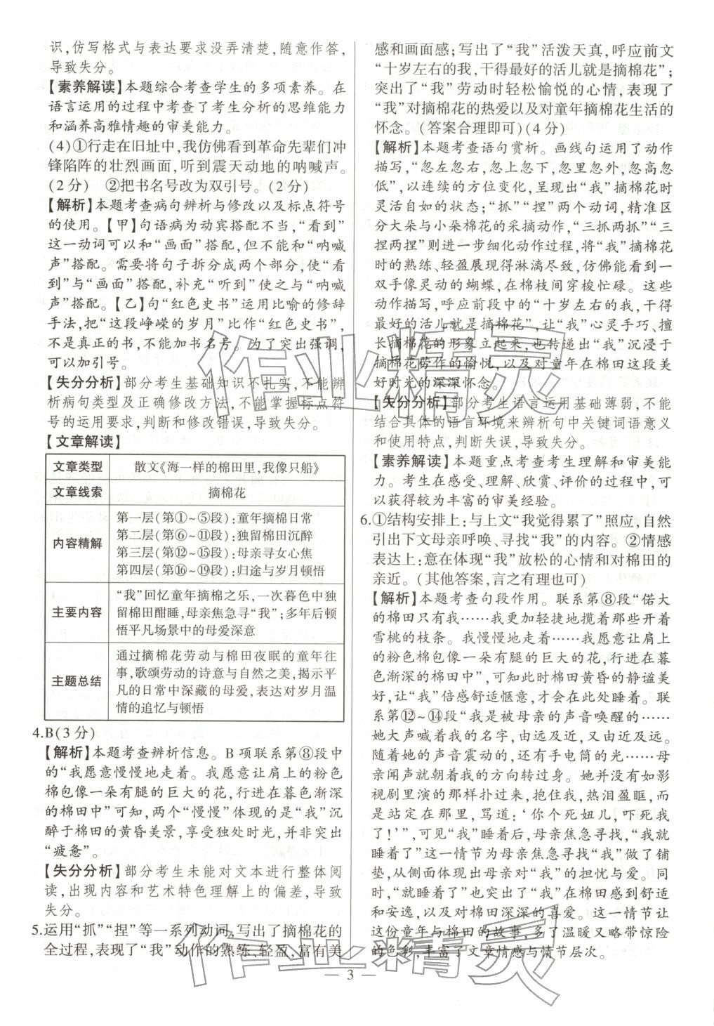 2026年秒杀中考语文安徽专版&nbsp;第3页