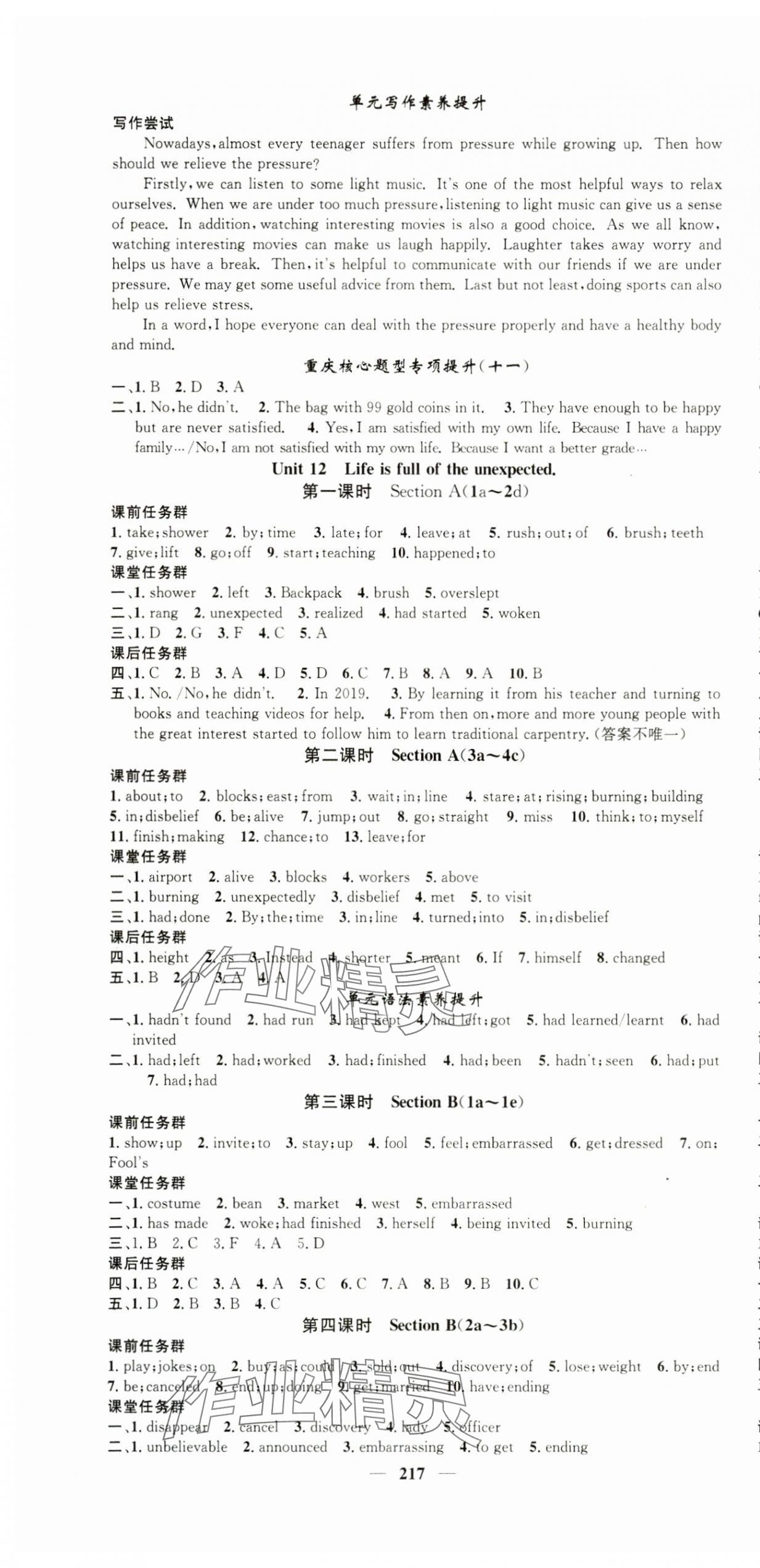 2024年智慧學堂九年級英語全一冊人教版重慶專版 第13頁